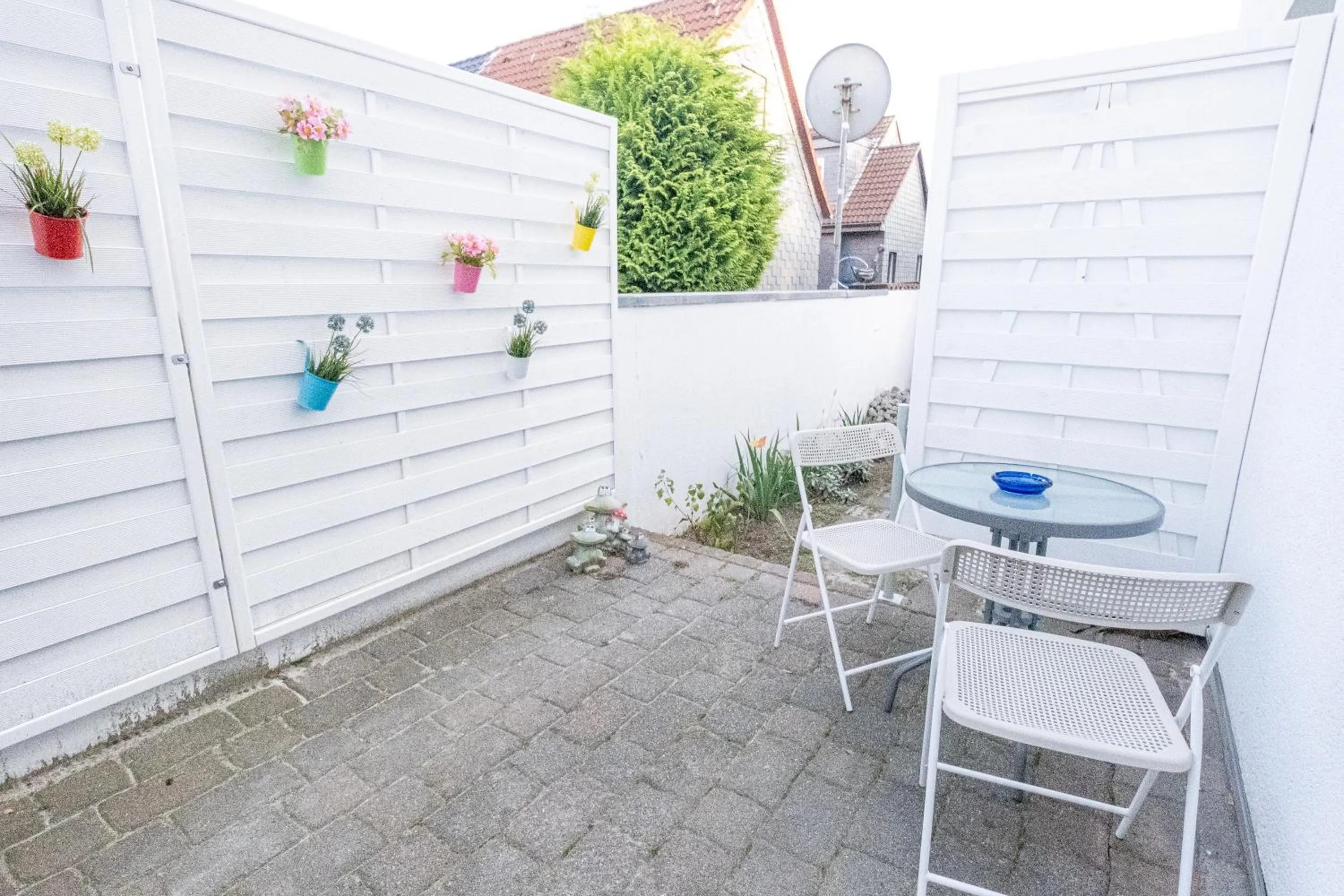 Balcony/Terrace in Apartment mit Wohnflair