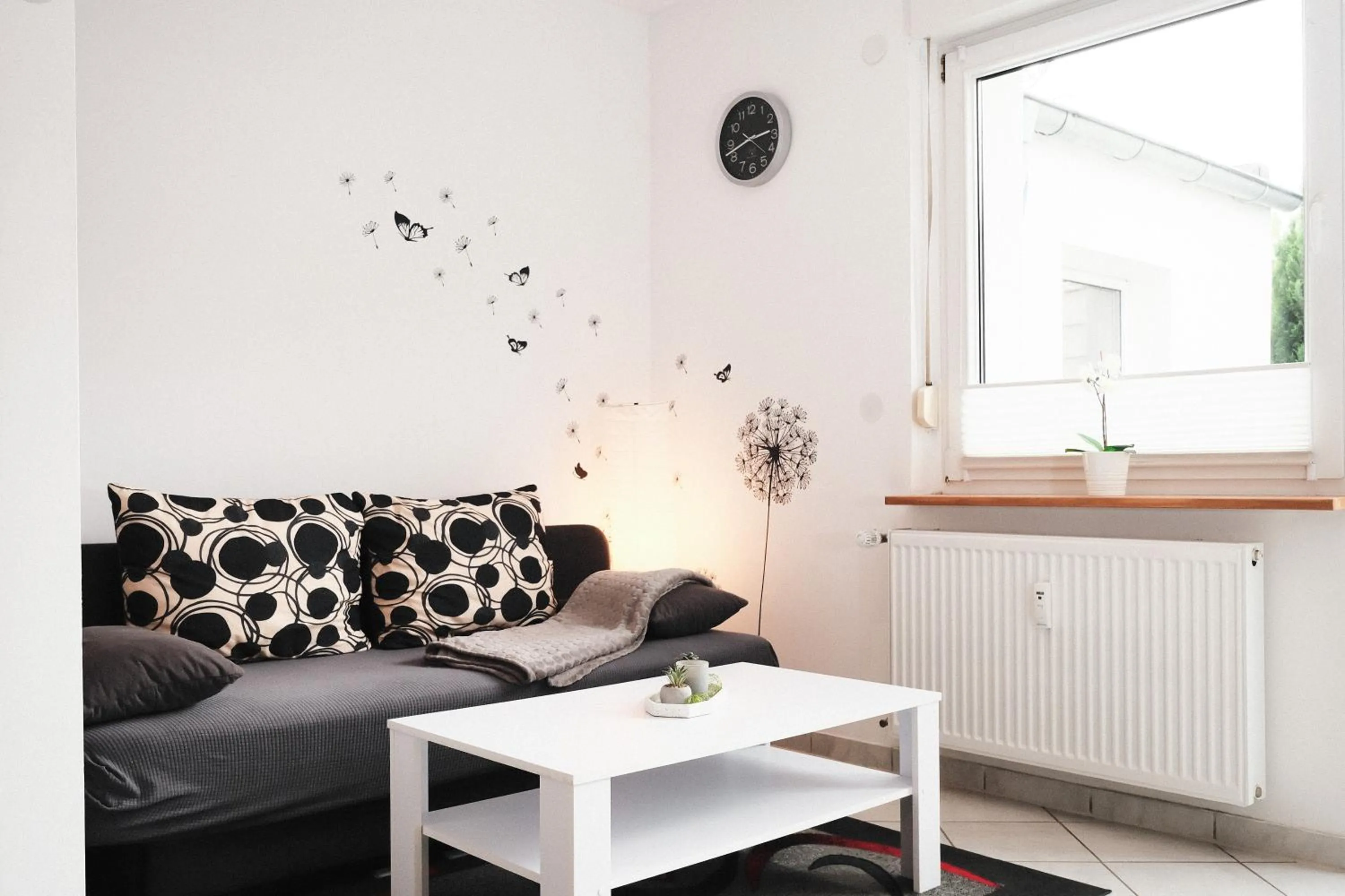 Living room in Apartment mit Wohnflair