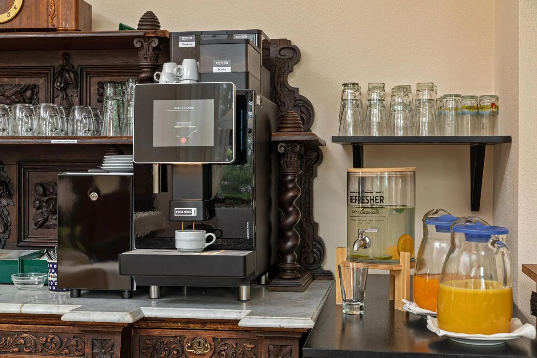 Breakfast in Hotel Reichskrone