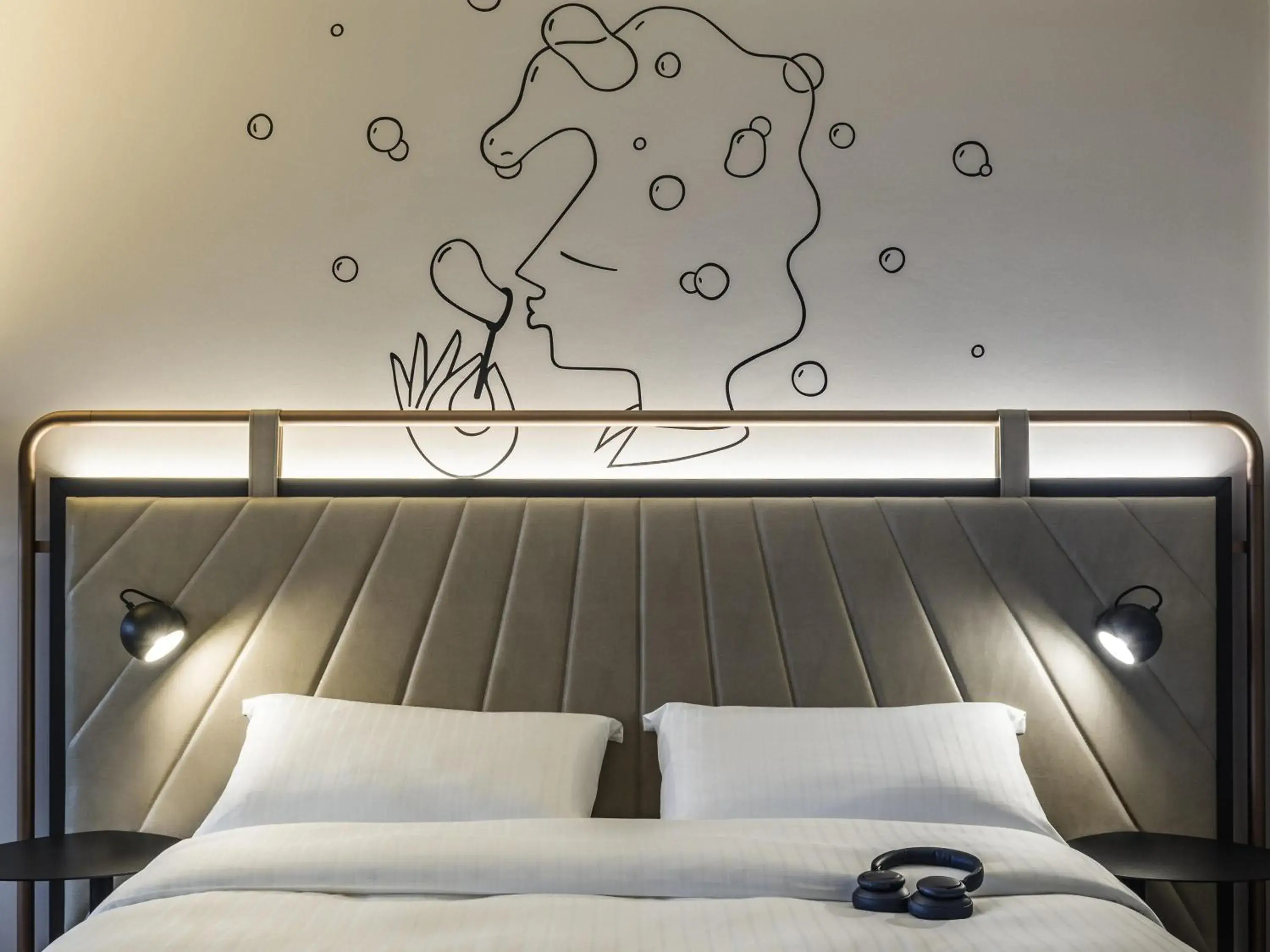 Bedroom, Bed in ibis Styles Bielefeld City Bedroom, Bed in ibis Styles Bielefeld City