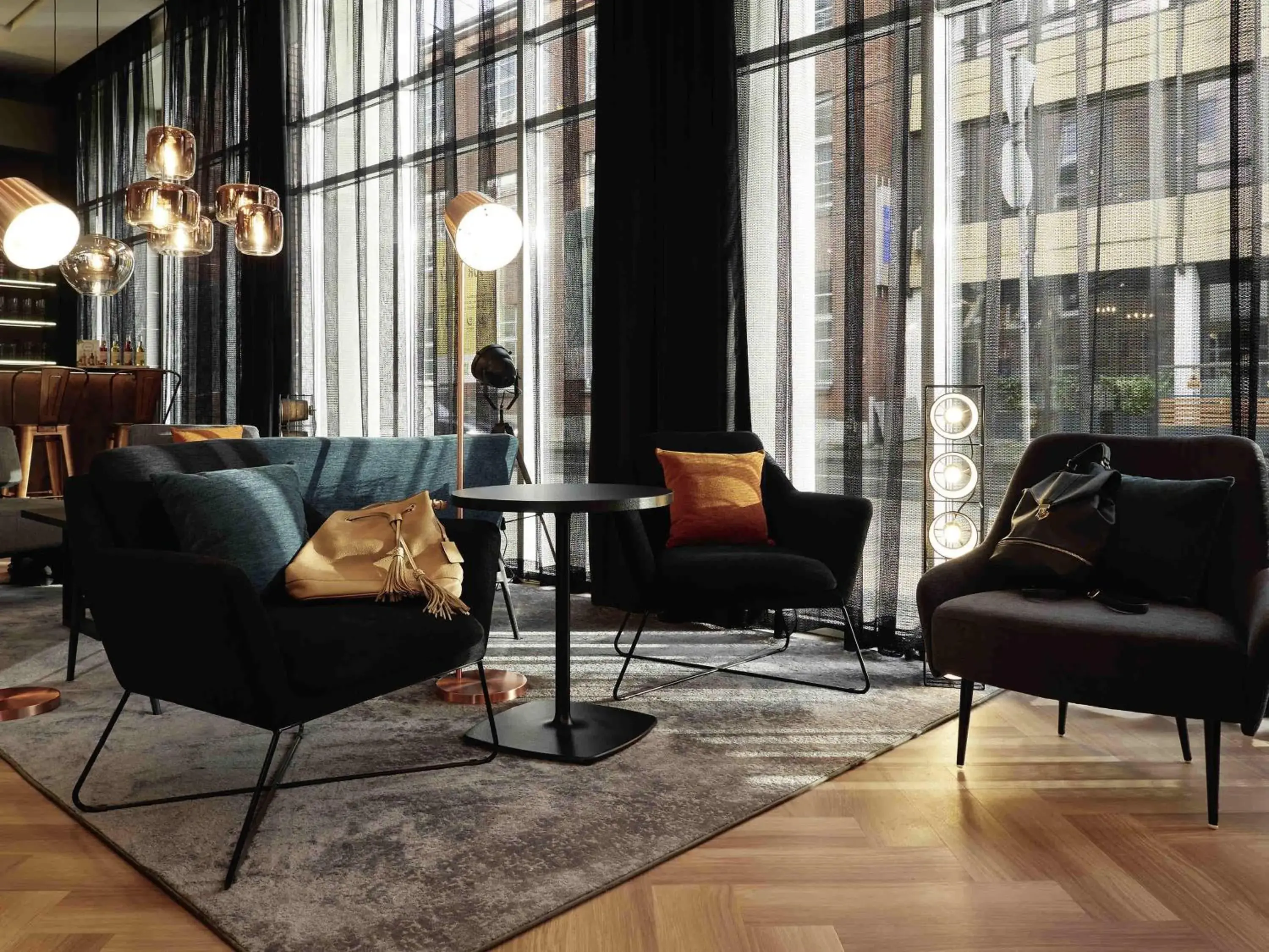 Lounge or bar in ibis Styles Bielefeld City Lounge or bar in ibis Styles Bielefeld City