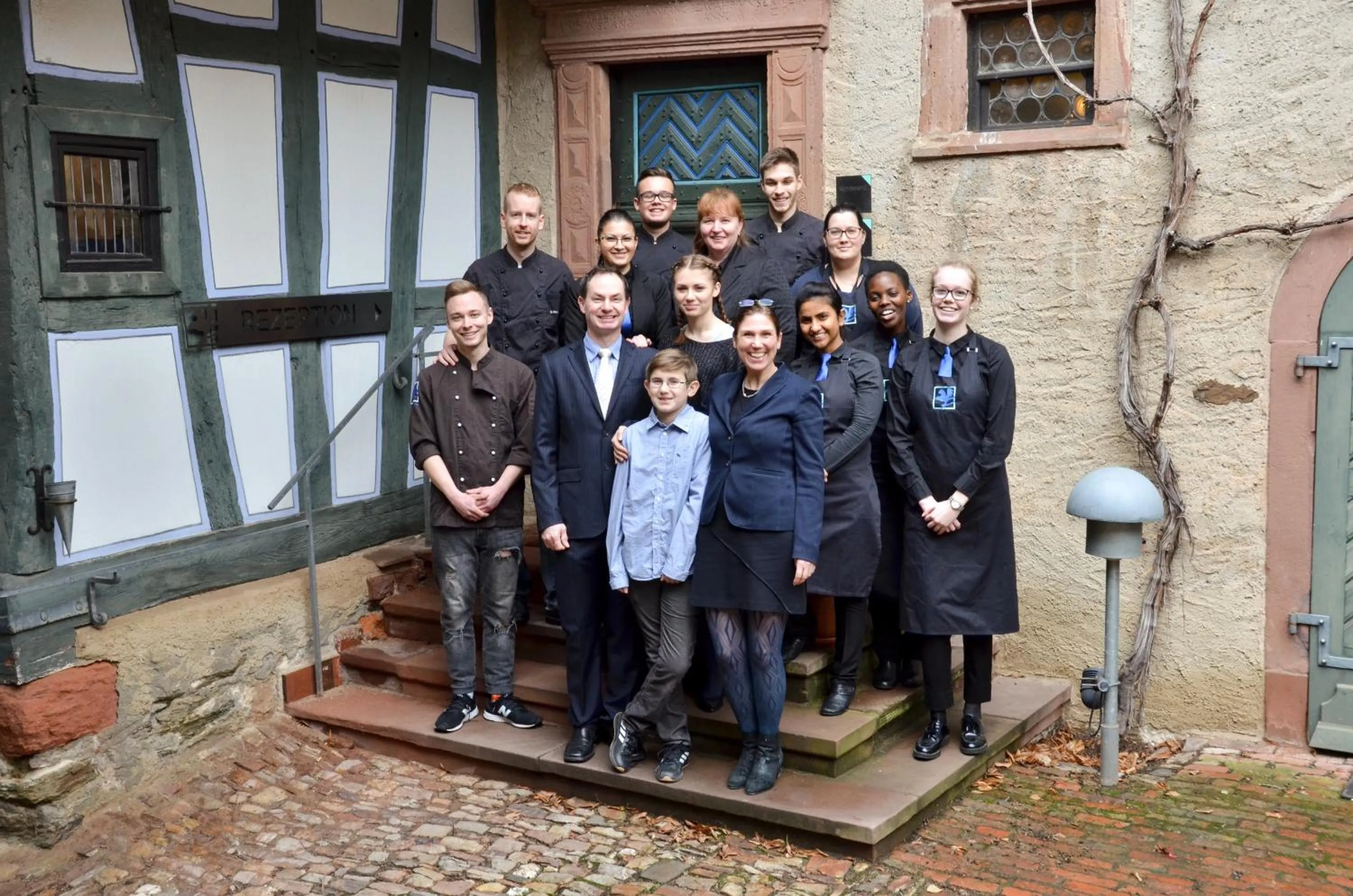 Family in Restaurant & ****Hotel HÖERHOF