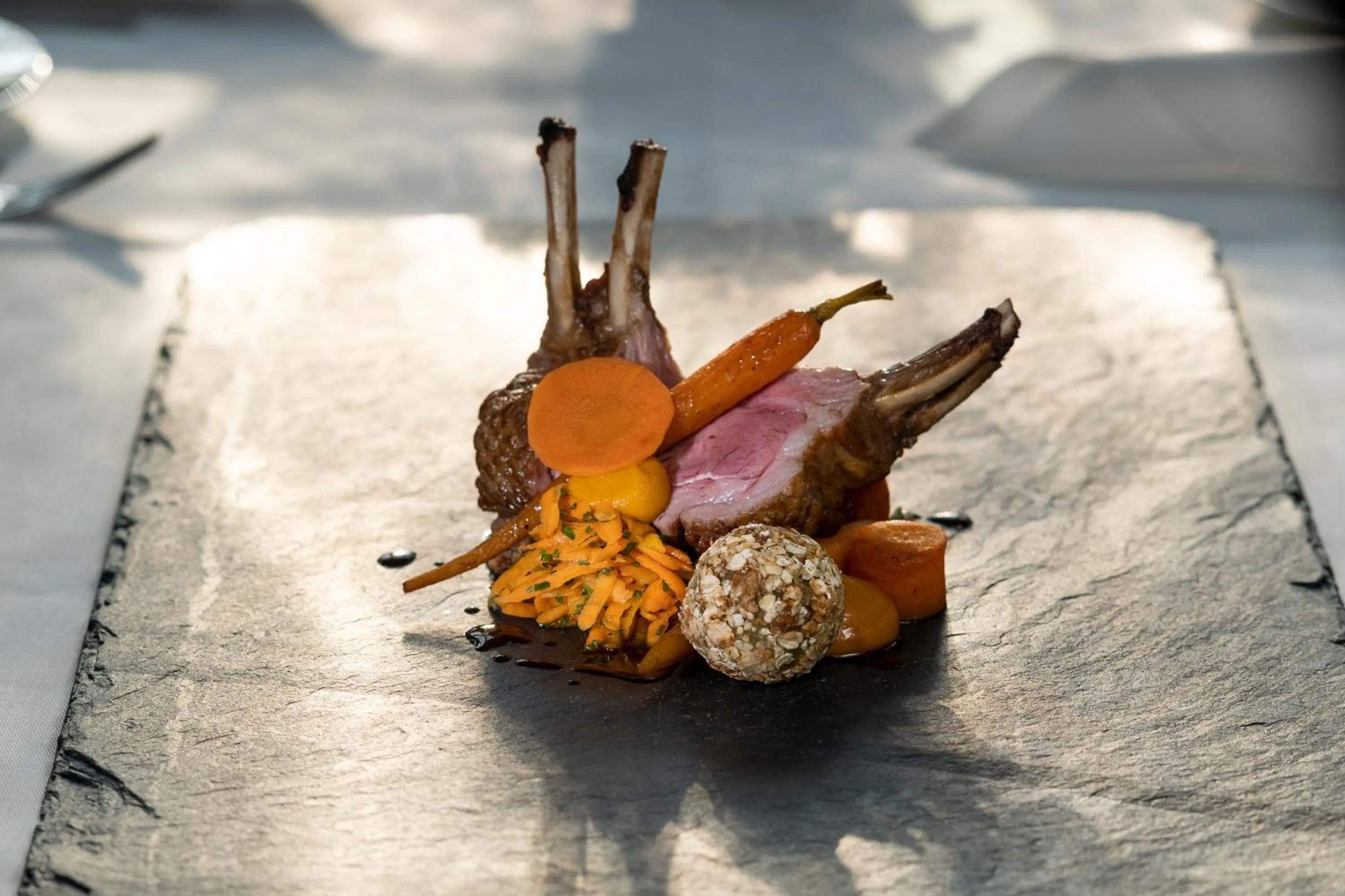 Food close-up in Restaurant & ****Hotel HÖERHOF