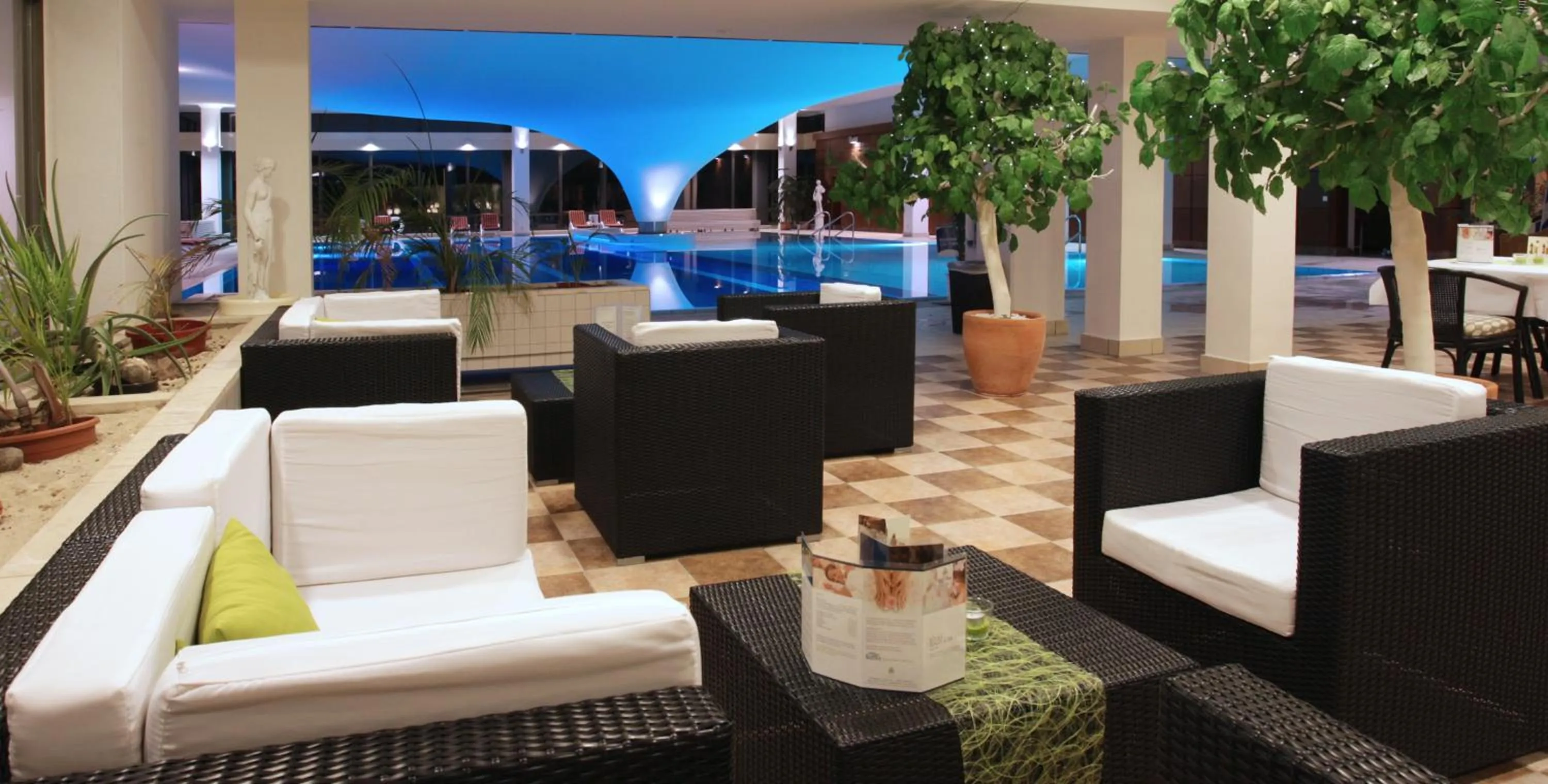 People in Cliff Hotel Rügen