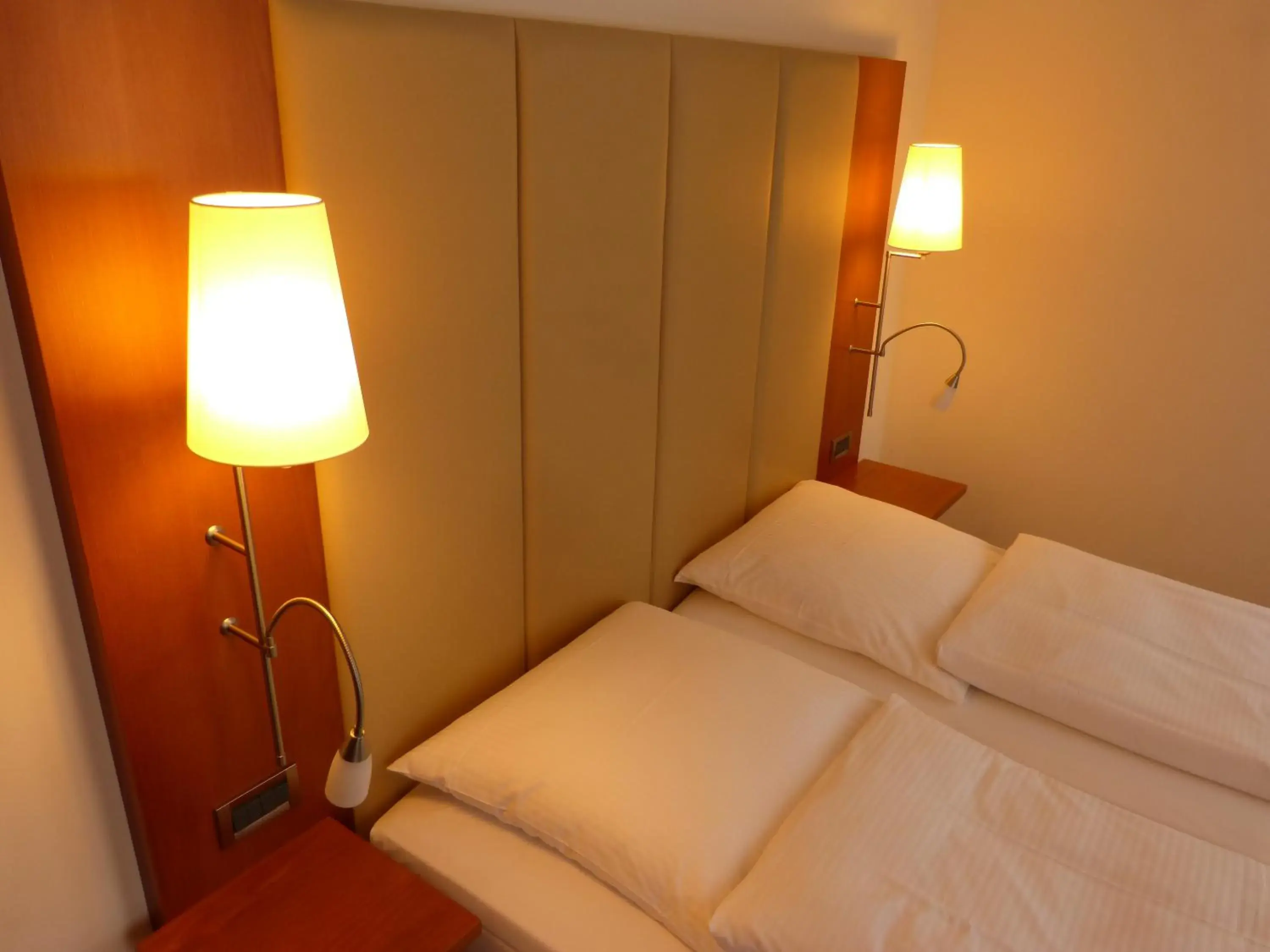 Bed in Hotel Vorbach Bed in Hotel Vorbach