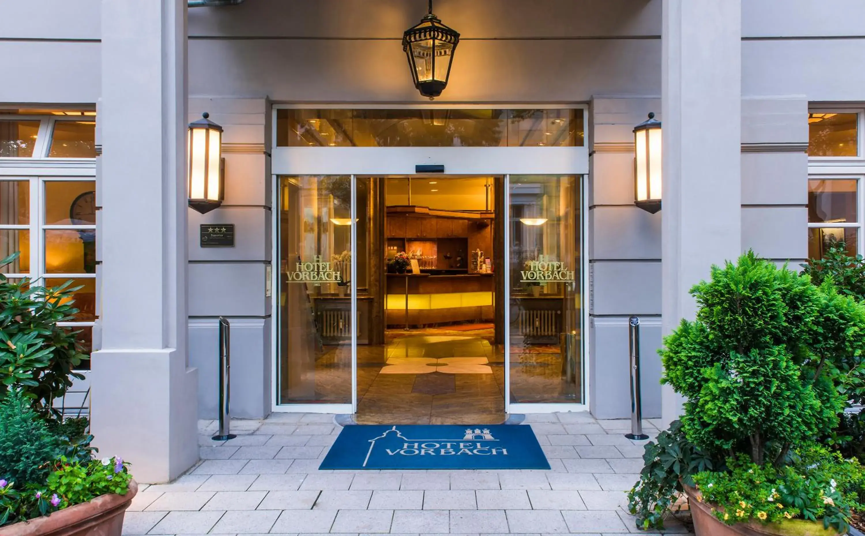 Facade/entrance in Hotel Vorbach Facade/entrance in Hotel Vorbach