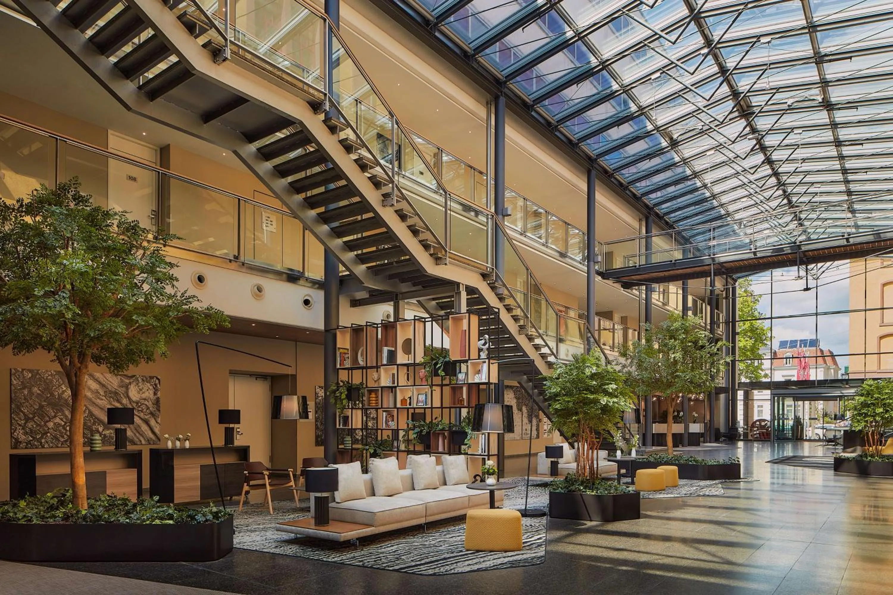 Lobby or reception in NH Collection Heidelberg