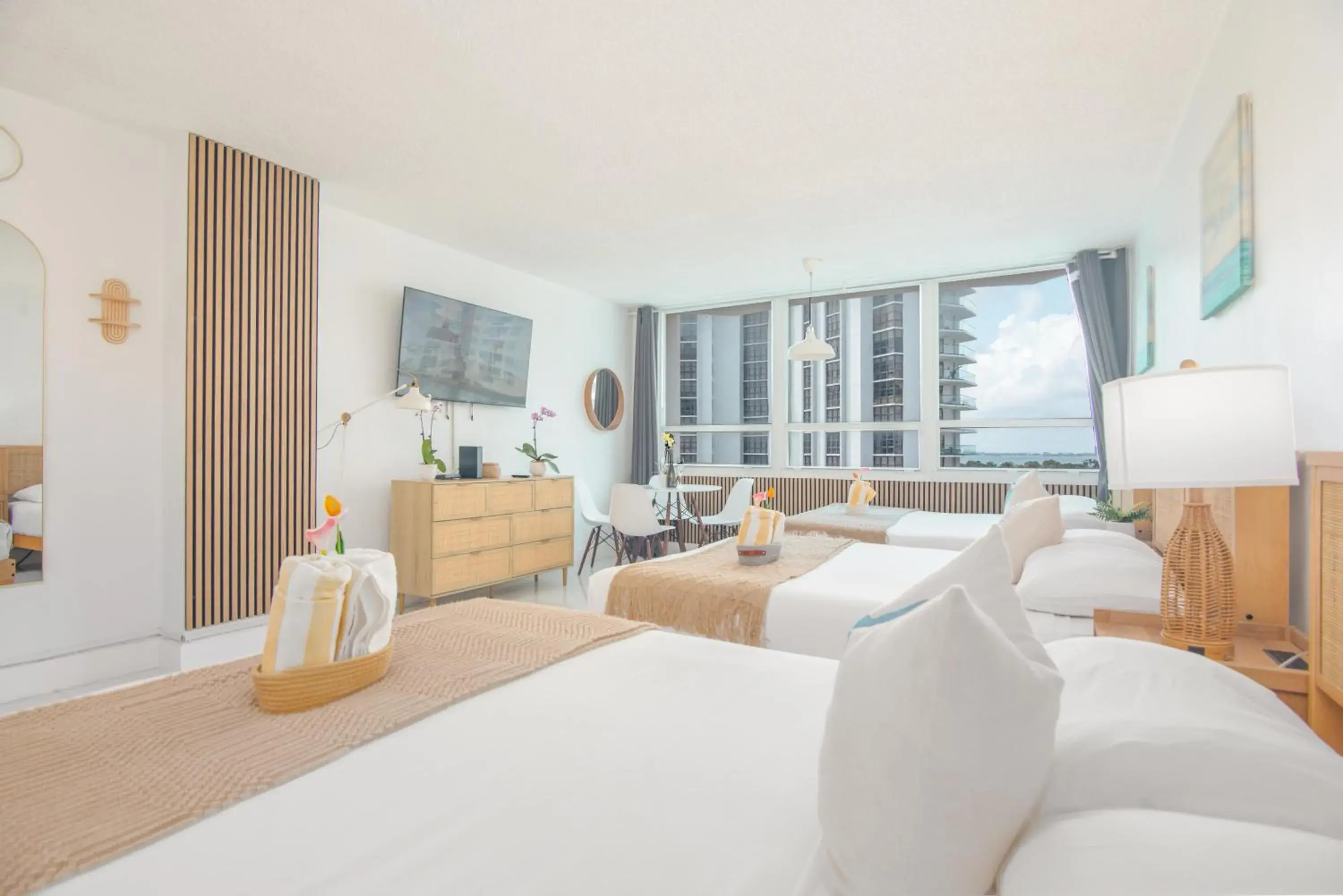 Bedroom, Bed in Girasole Apartments Bedroom, Bed in Girasole Apartments