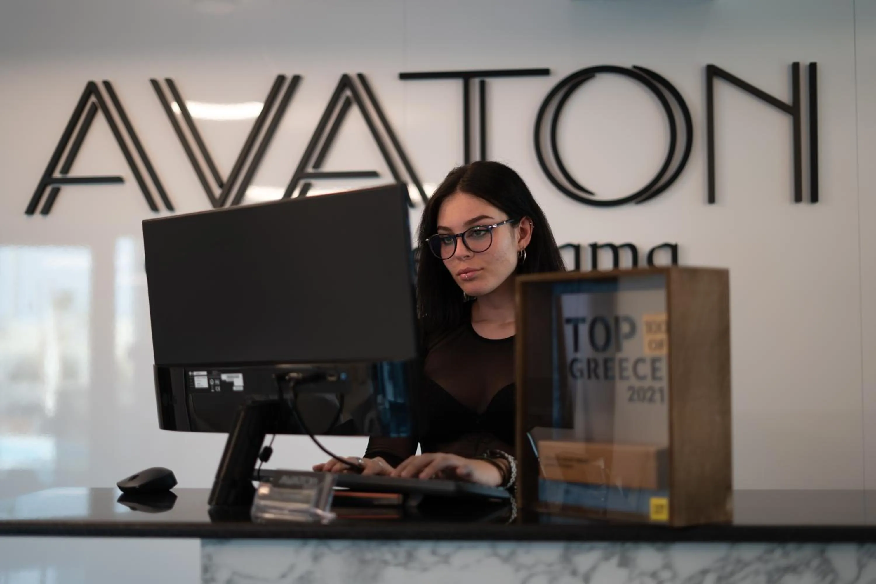 Property logo or sign in Avaton Luxury Resort and Spa Access the Enigma - Adults Only & Kids 14 Plus-