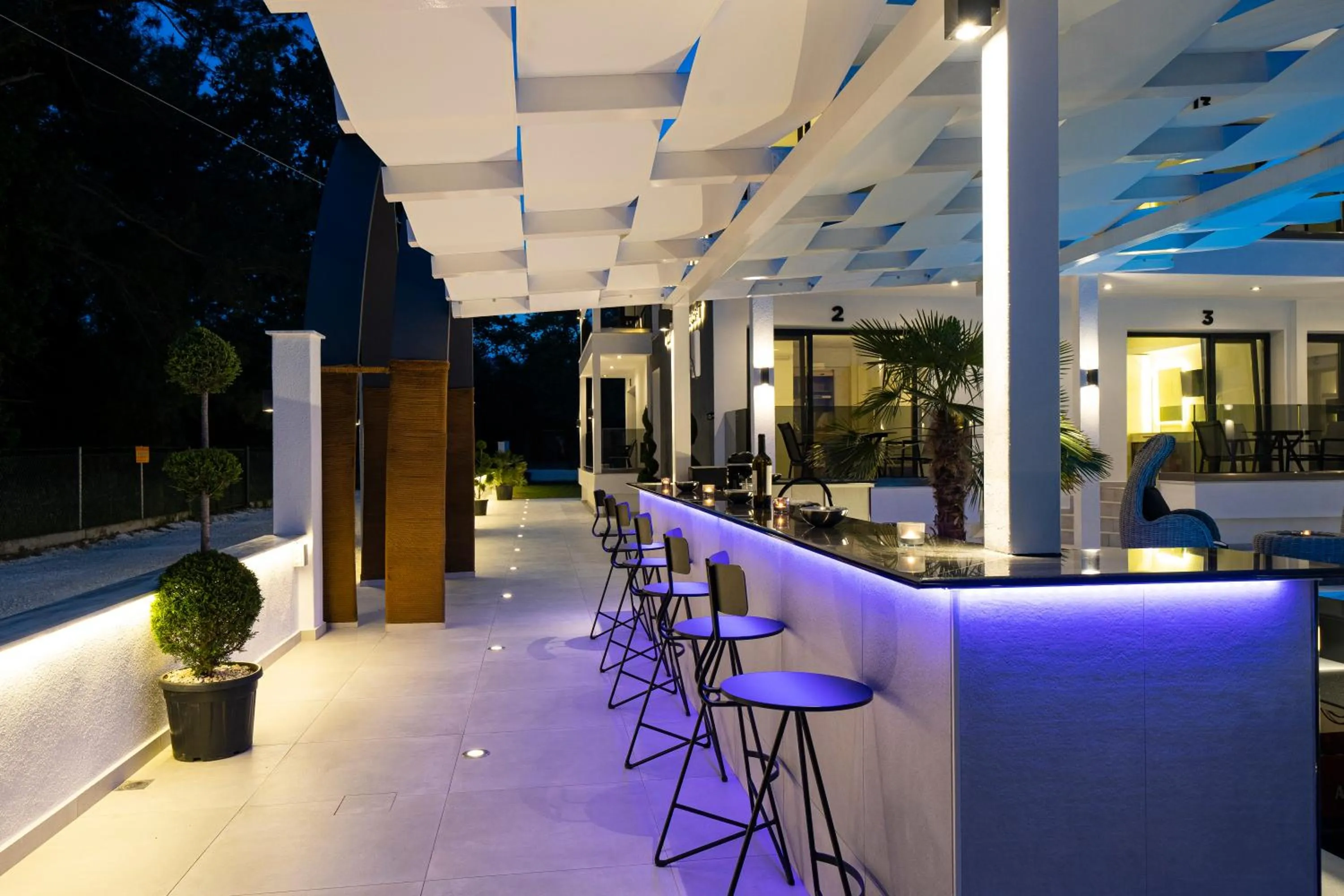 Patio in Avaton Luxury Resort and Spa Access the Enigma - Adults Only & Kids 14 Plus-