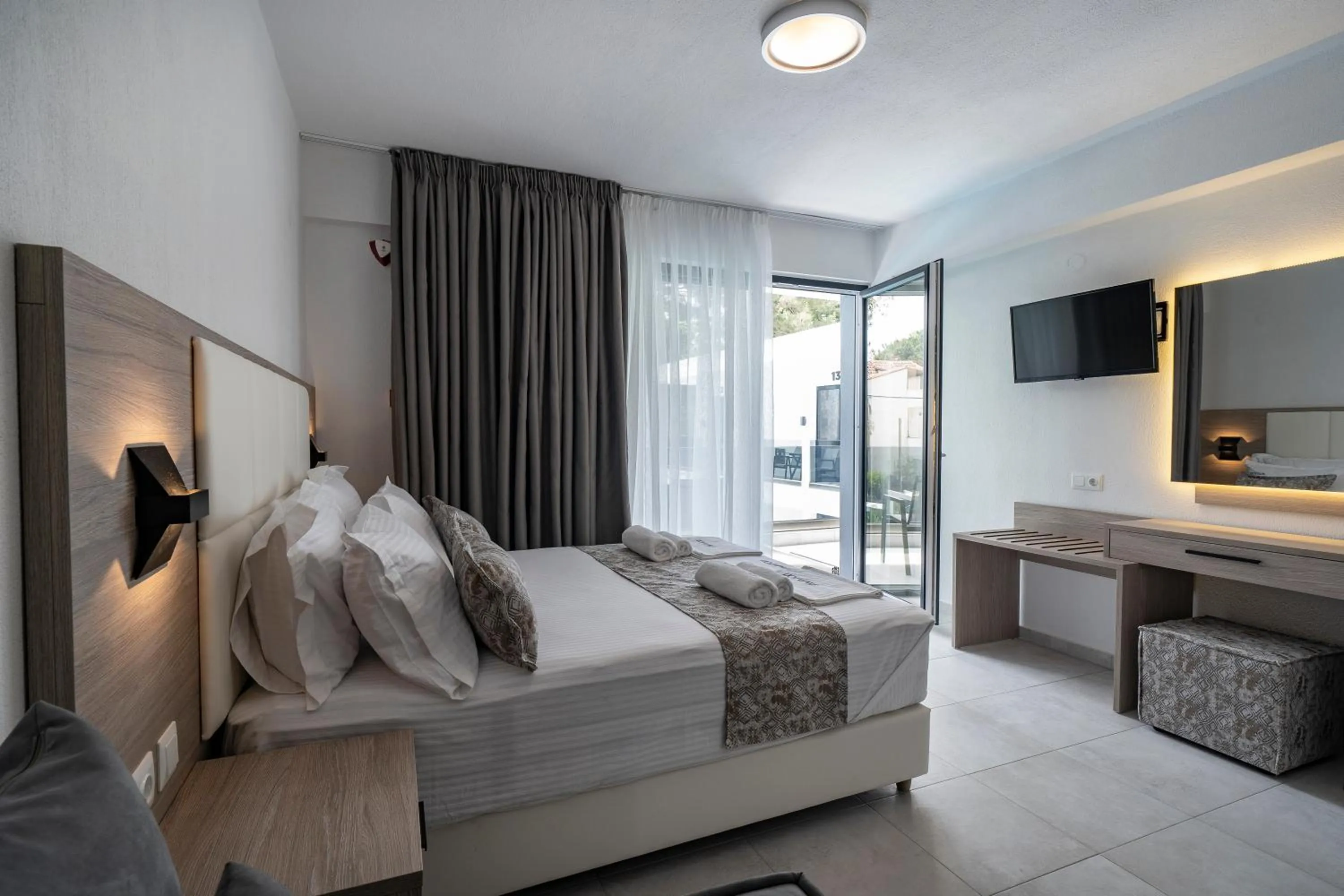 Bed in Avaton Luxury Resort and Spa Access the Enigma - Adults Only & Kids 14 Plus-