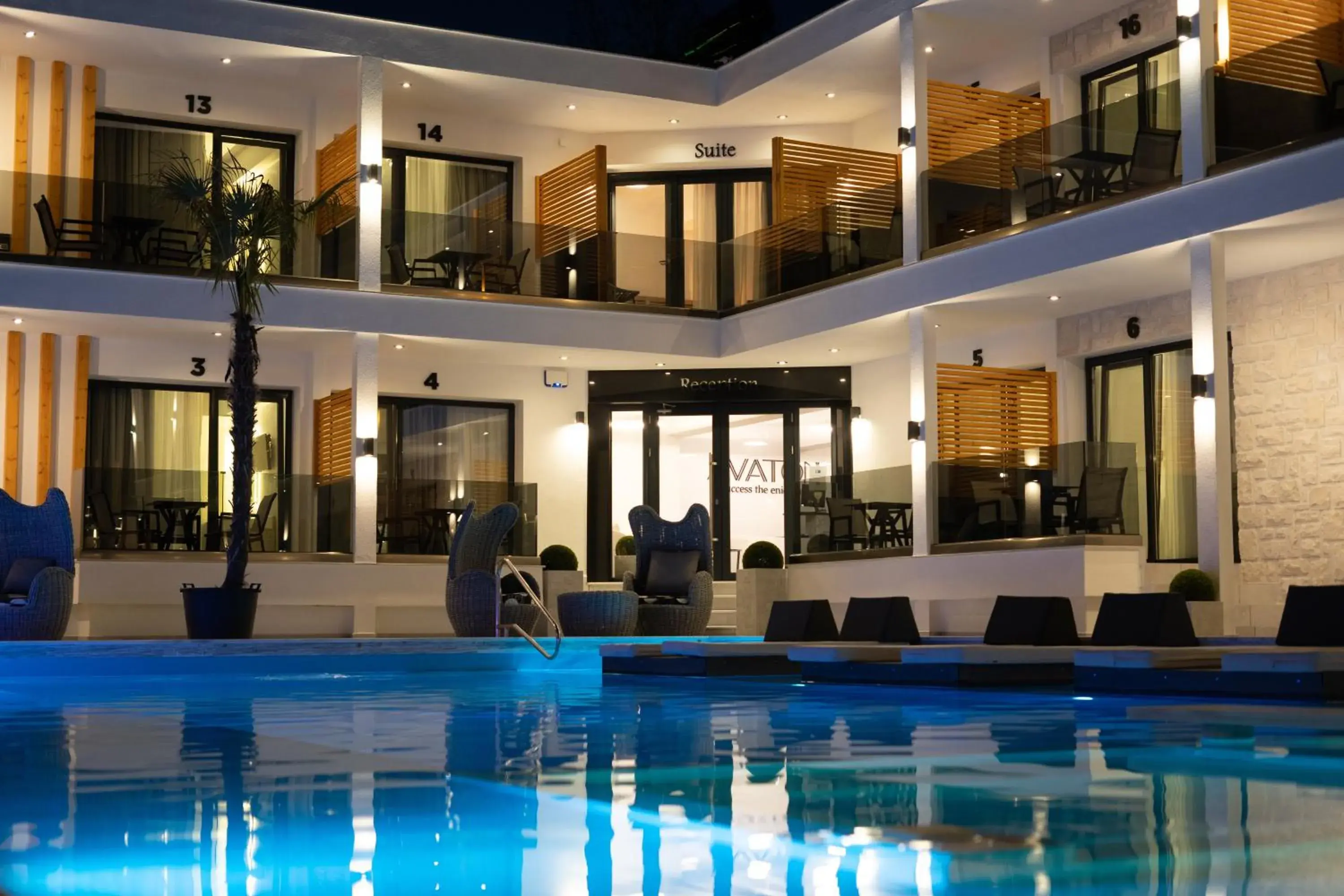 Swimming pool in Avaton Luxury Resort and Spa Access the Enigma - Adults Only & Kids 14 Plus- Swimming pool in Avaton Luxury Resort and Spa Access the Enigma - Adults Only & Kids 14 Plus-