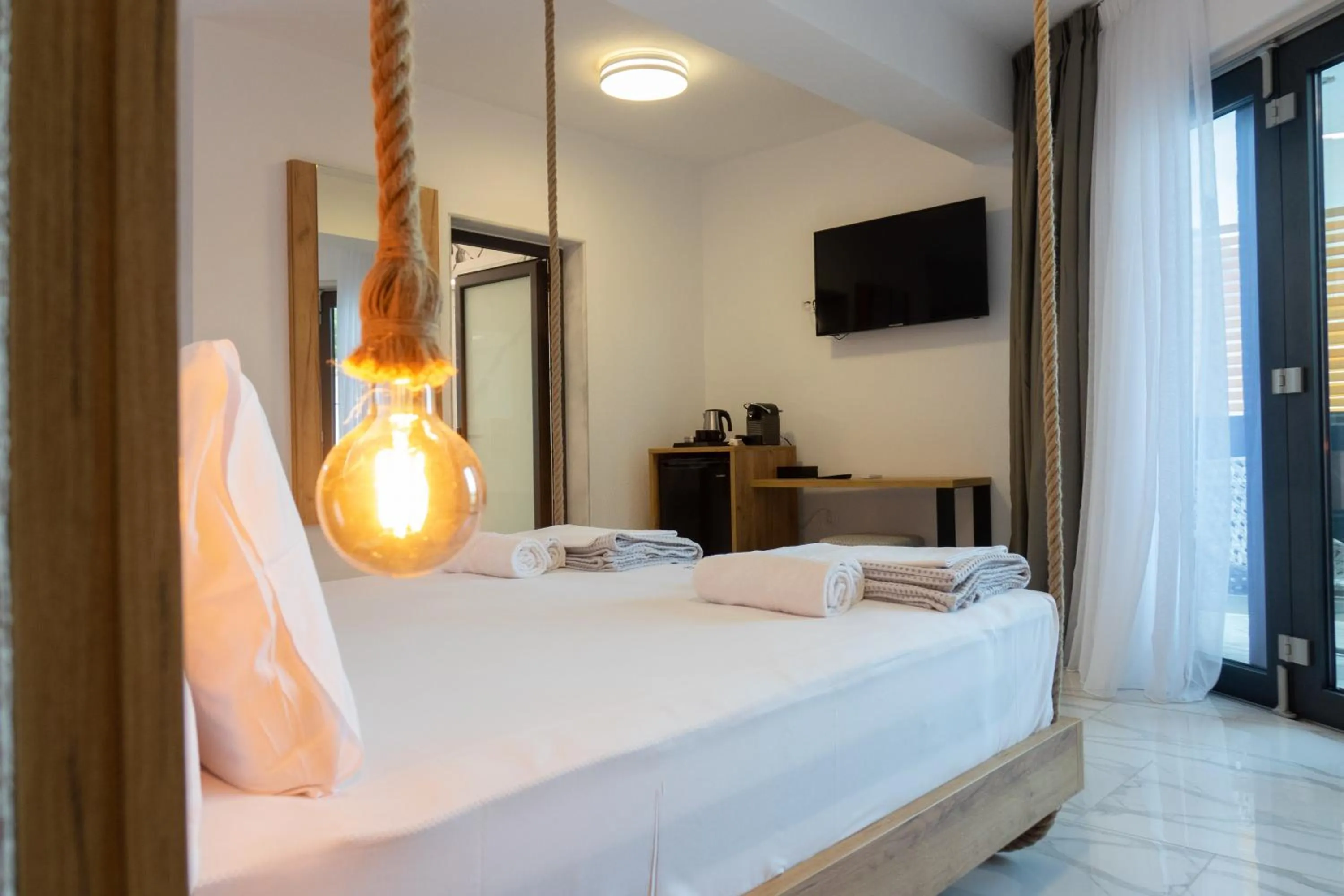 Bedroom, Bed in Avaton Luxury Resort and Spa Access the Enigma - Adults Only & Kids 14 Plus-