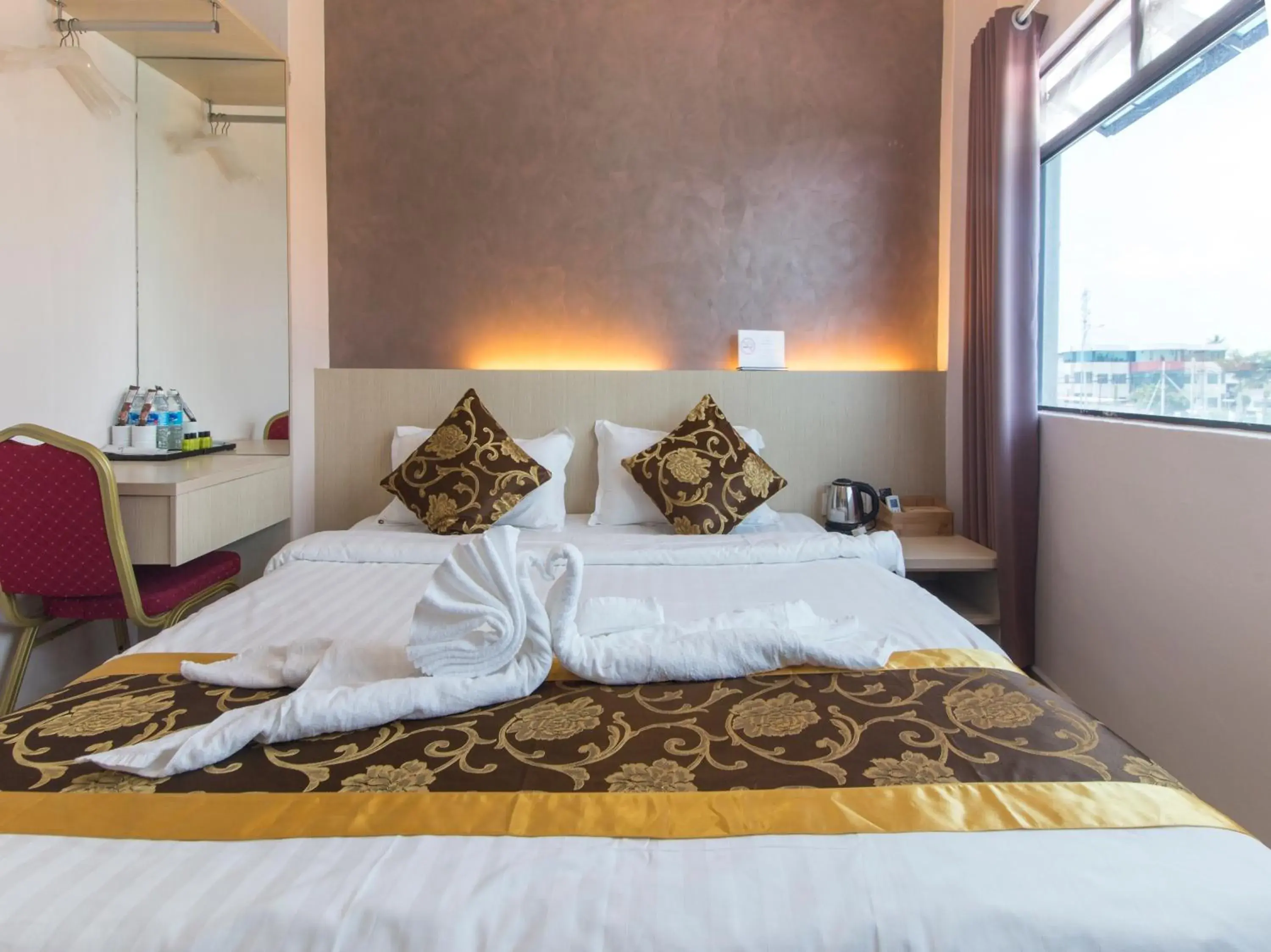 Bed in Top Garden Hotel Bed in Top Garden Hotel