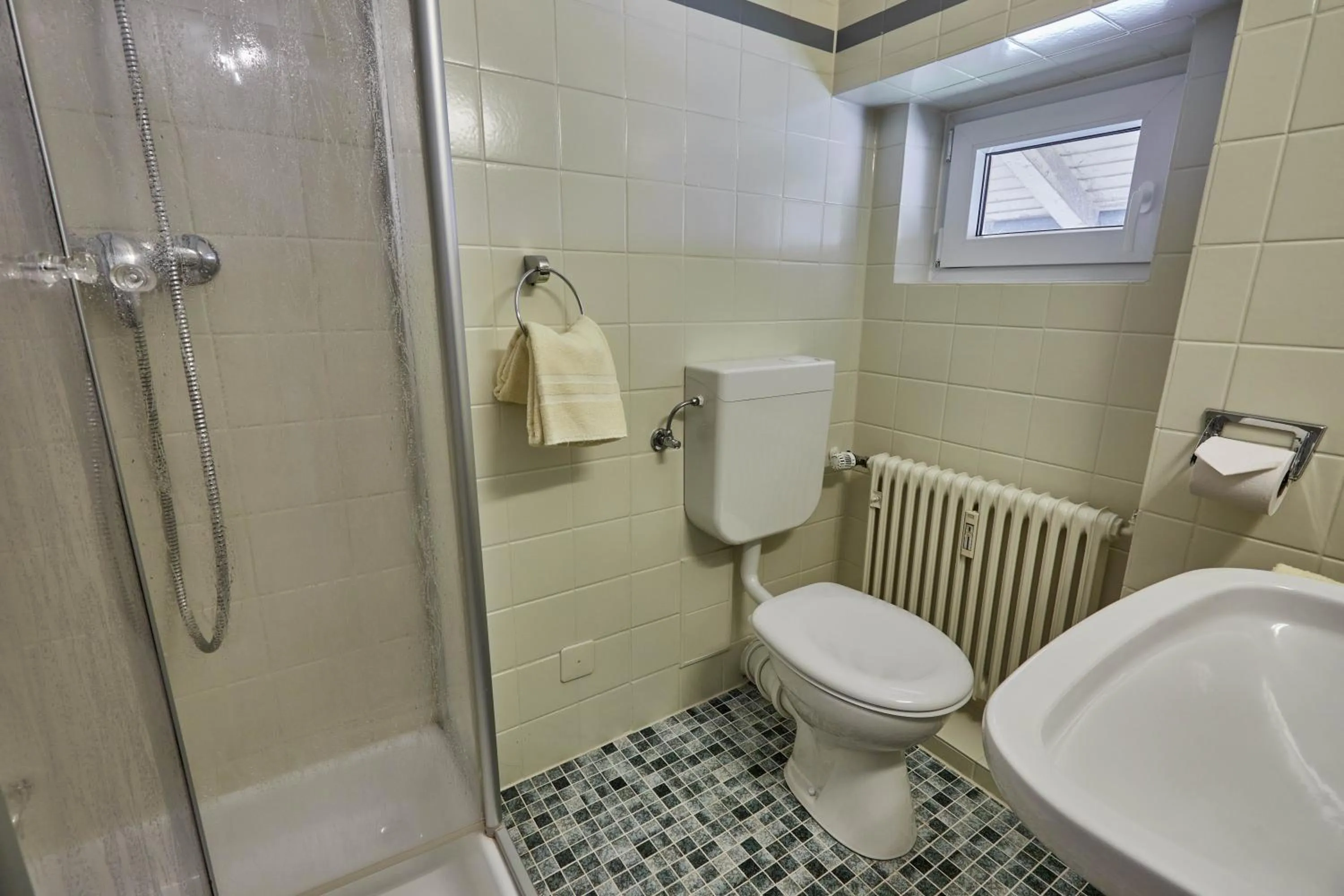 Bathroom in Hotel Lindenhof