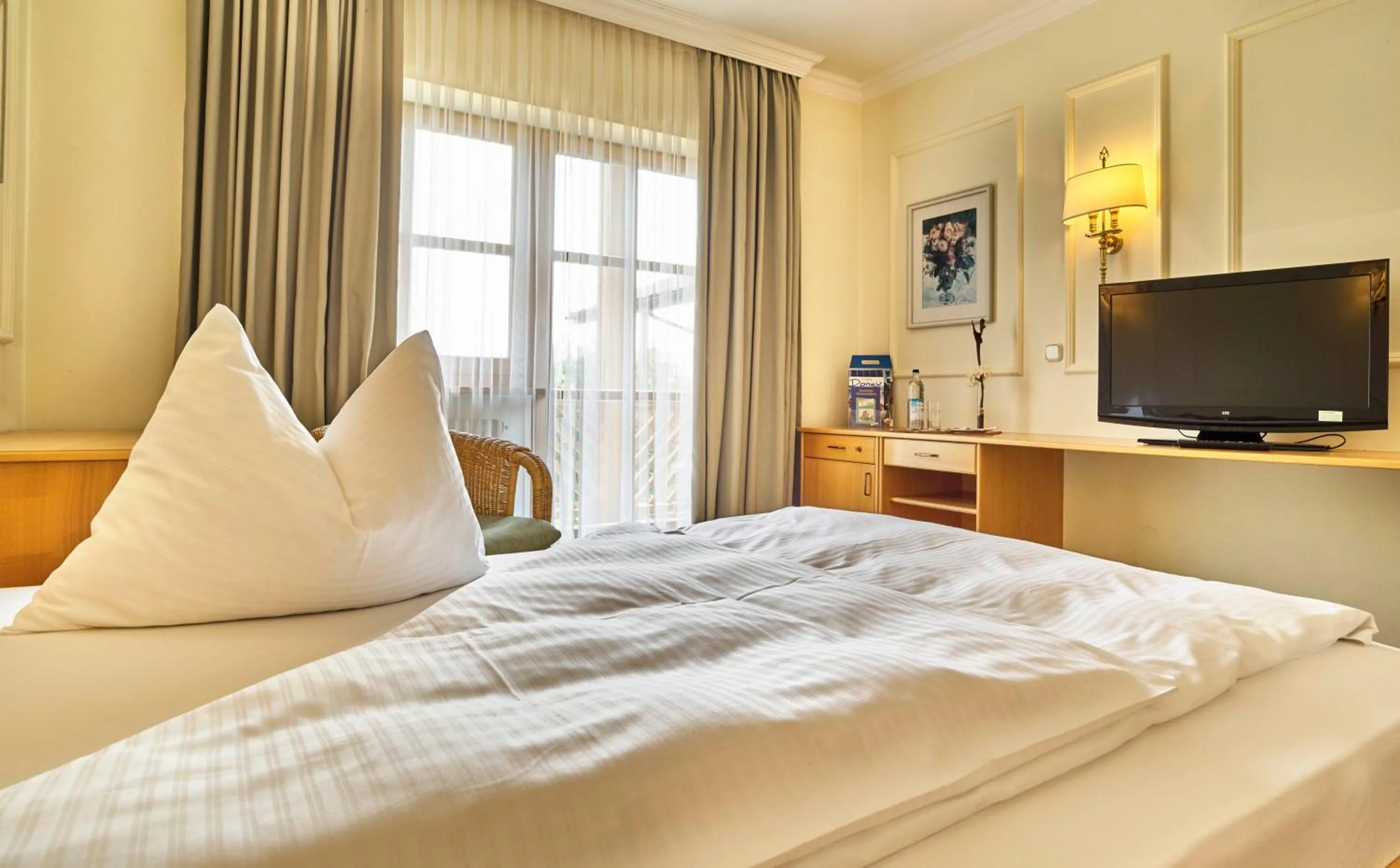 Bed in Hotel Lindenhof