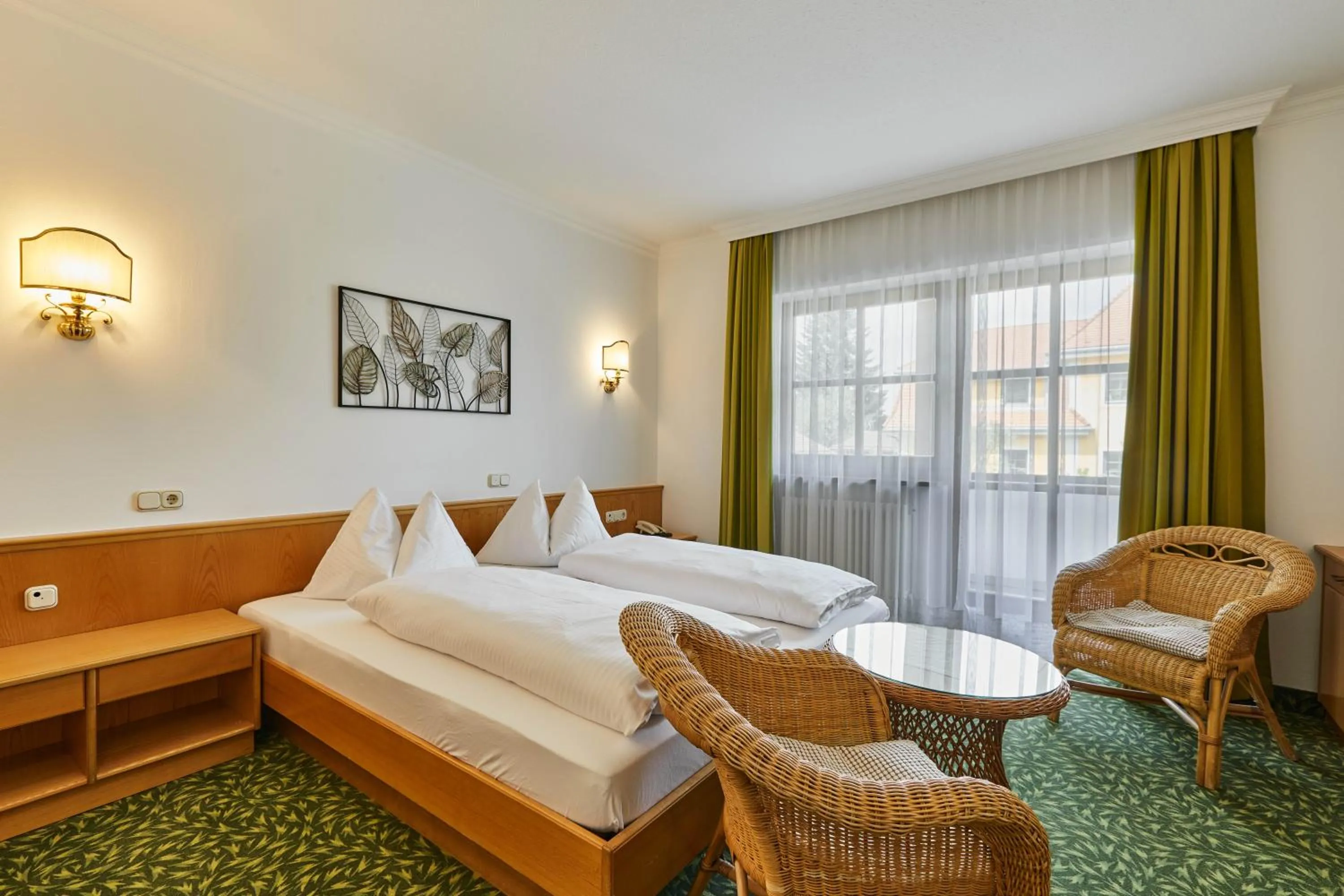 Photo of the whole room, Bed in Hotel Lindenhof