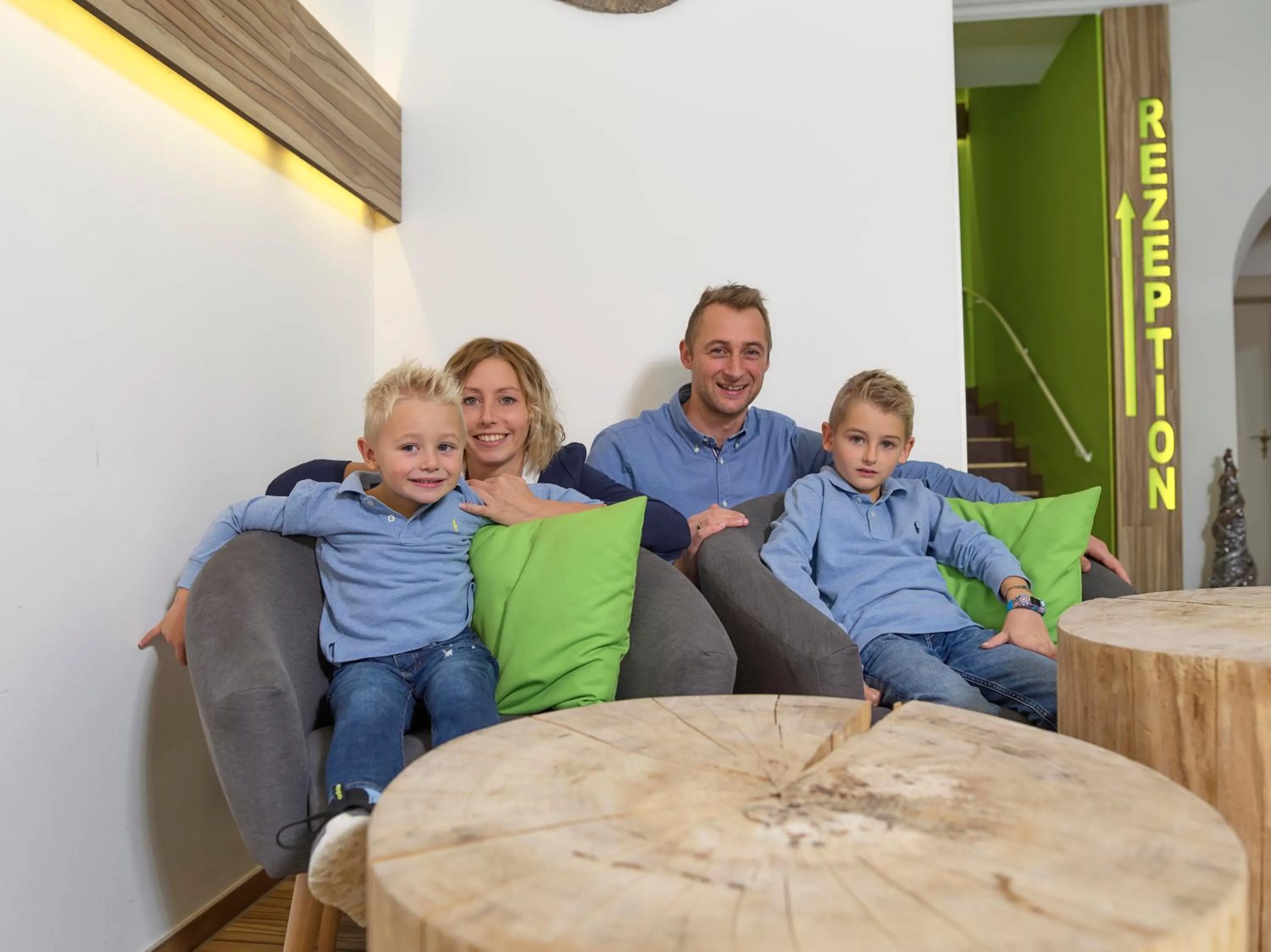 children in Hotel Lindenhof