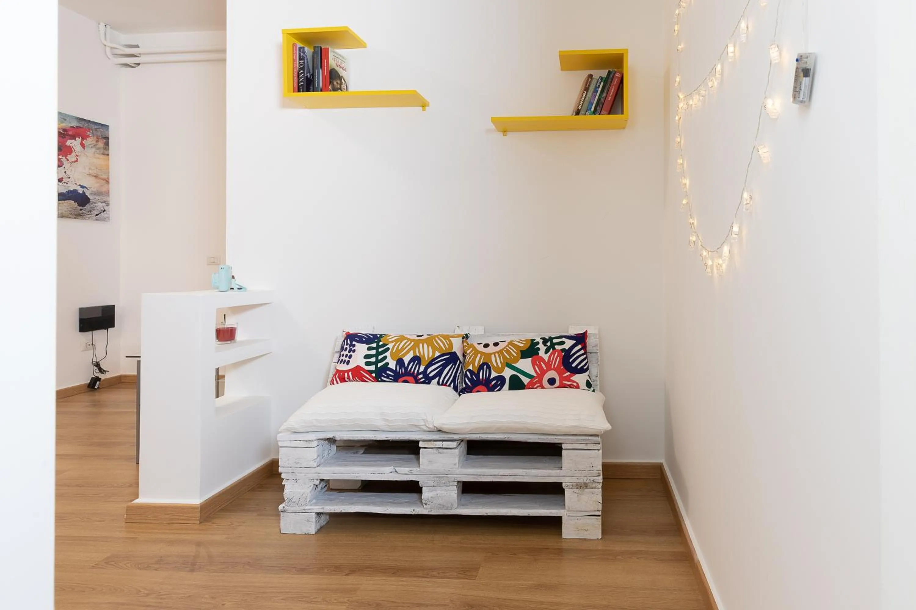 Living room, Bed in Relais Mantellini