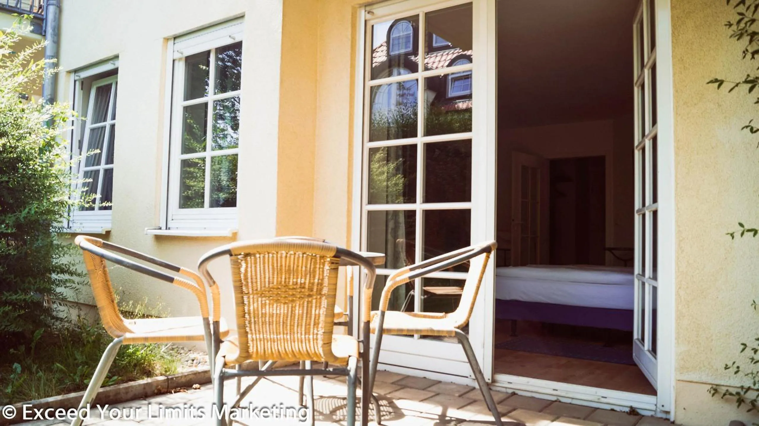 Balcony/Terrace in Hotel Zwei Länder