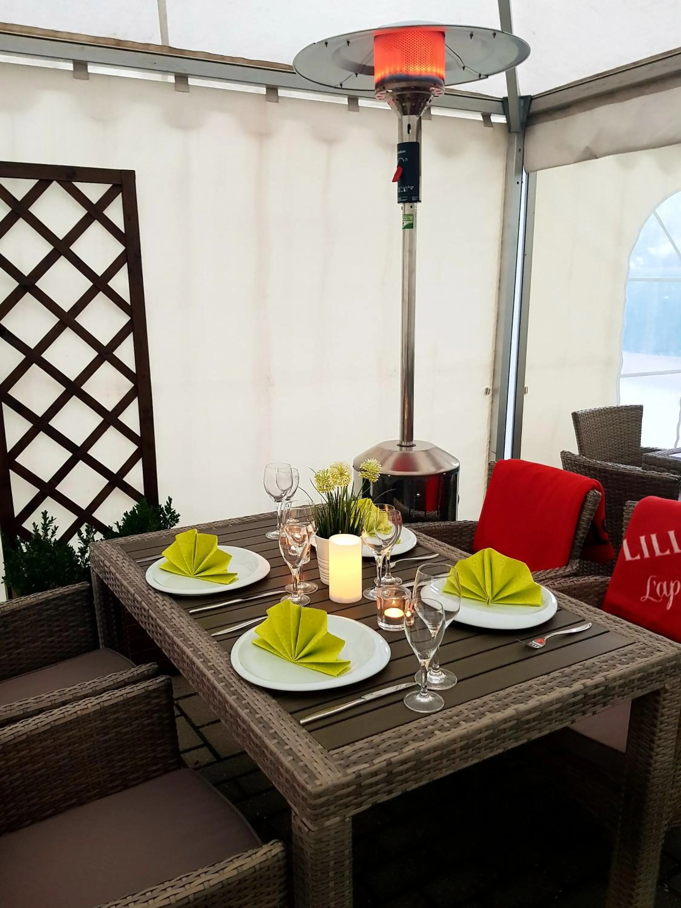 Balcony/Terrace in Hotel Zwei Länder