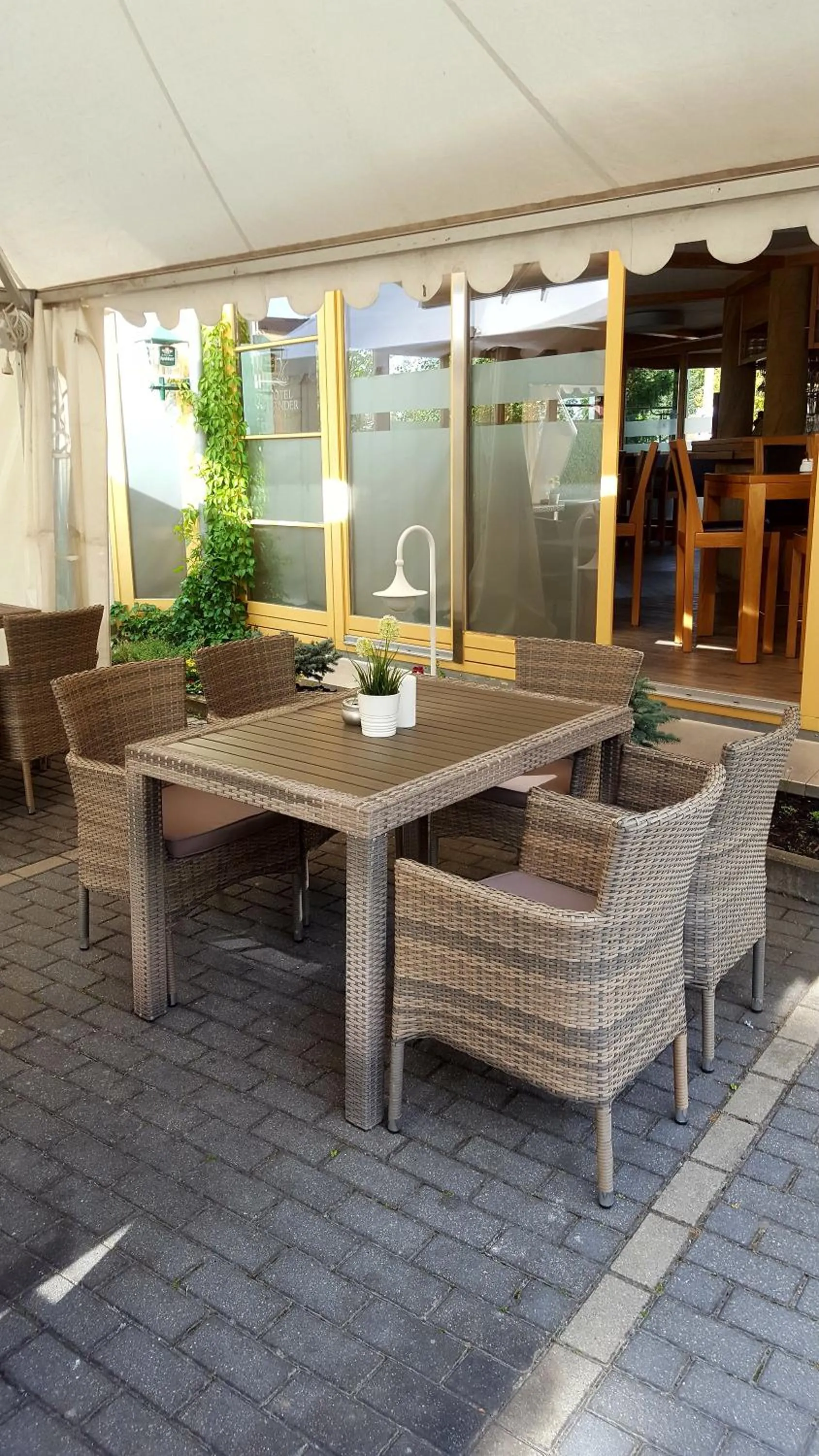 Restaurant/places to eat in Hotel Zwei Länder