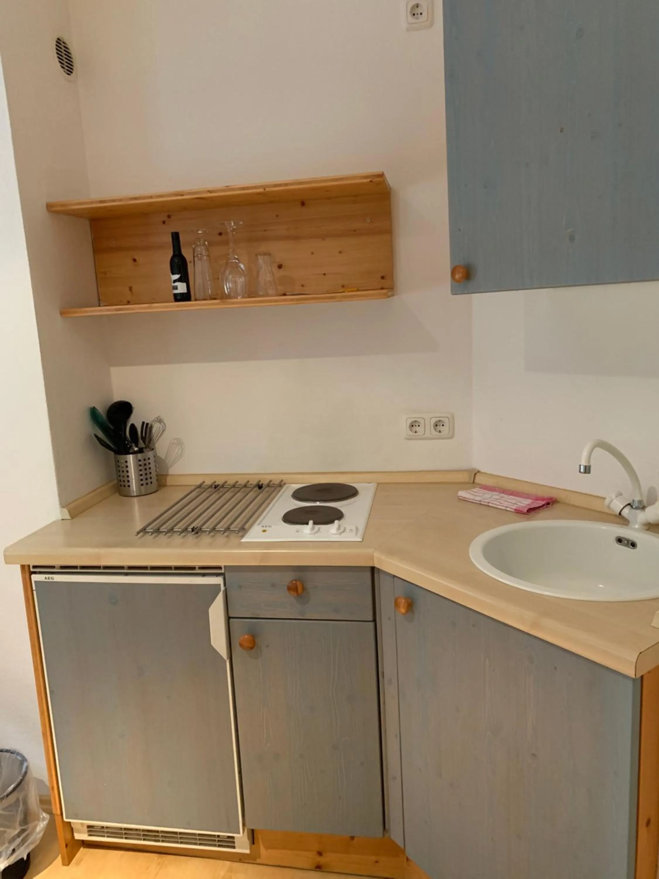Kitchen or kitchenette in Hotel Zwei Länder