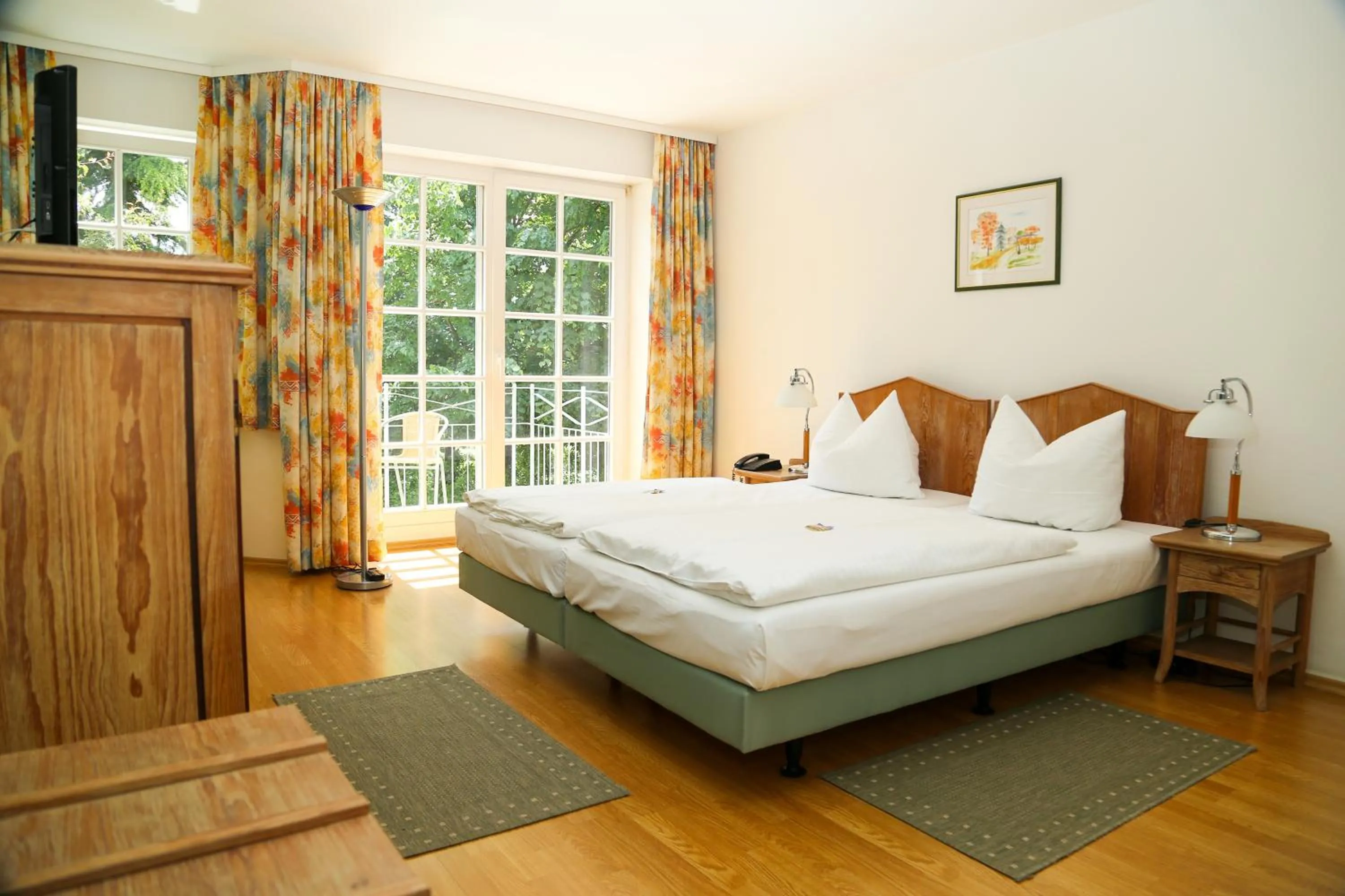 Bed in Hotel Zwei Länder
