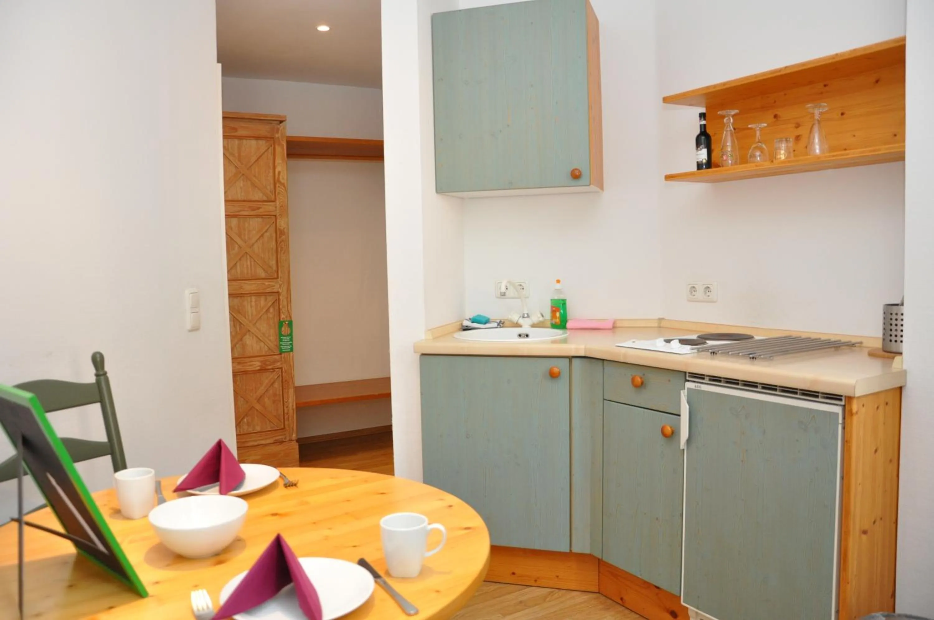 Kitchen or kitchenette in Hotel Zwei Länder