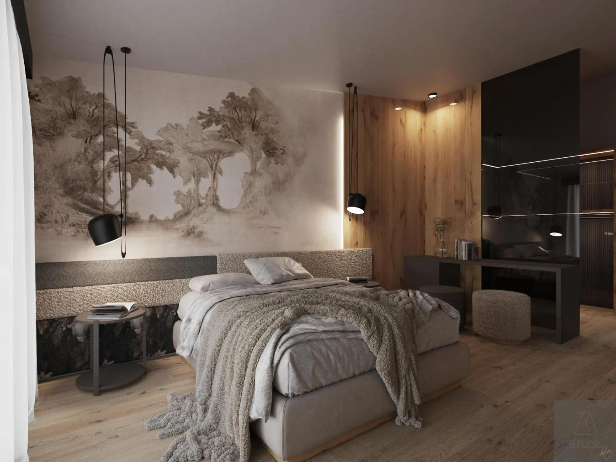 Bed in Hotel Regent's