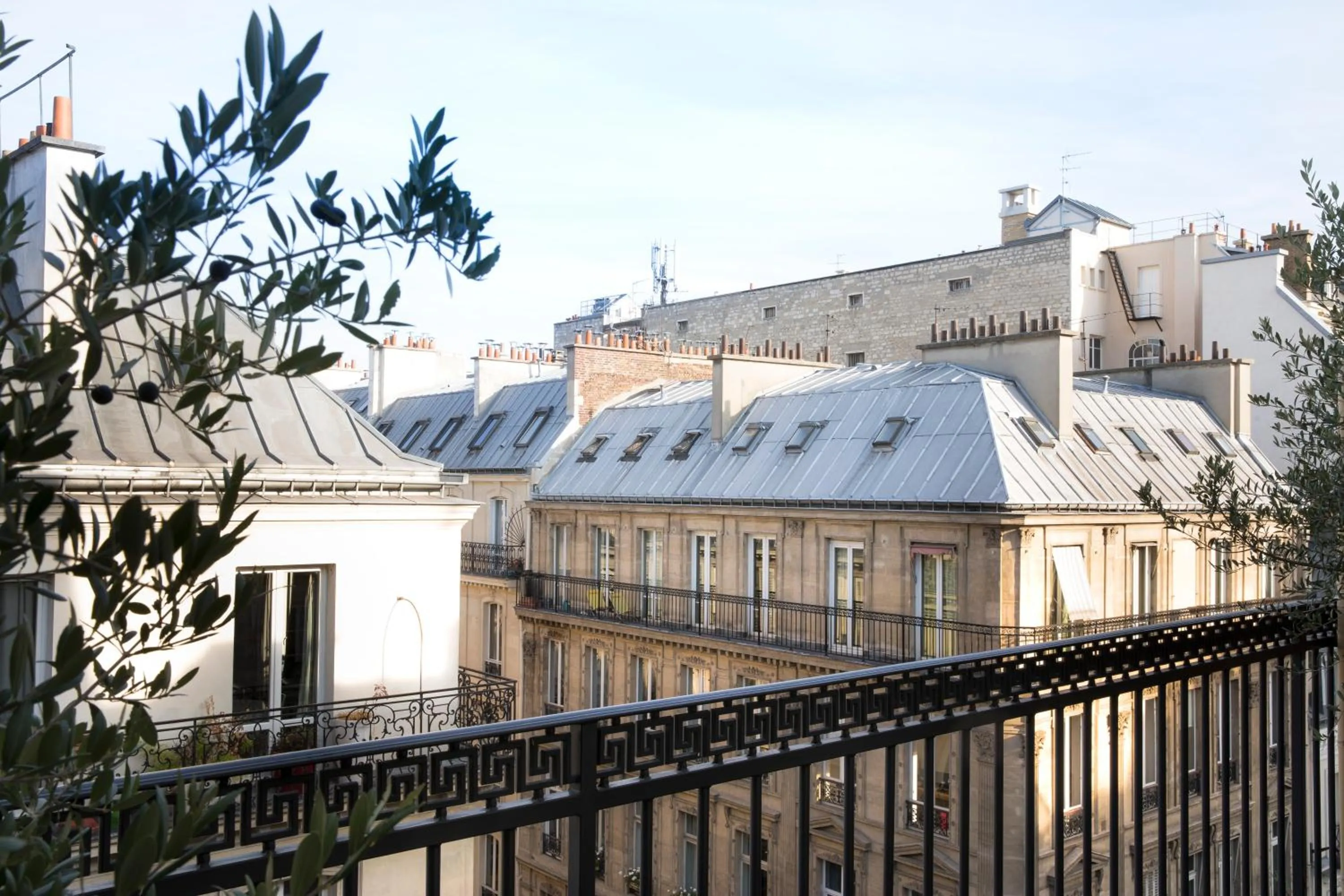 Balcony/Terrace in Hôtel R de Paris - Boutique Hotel