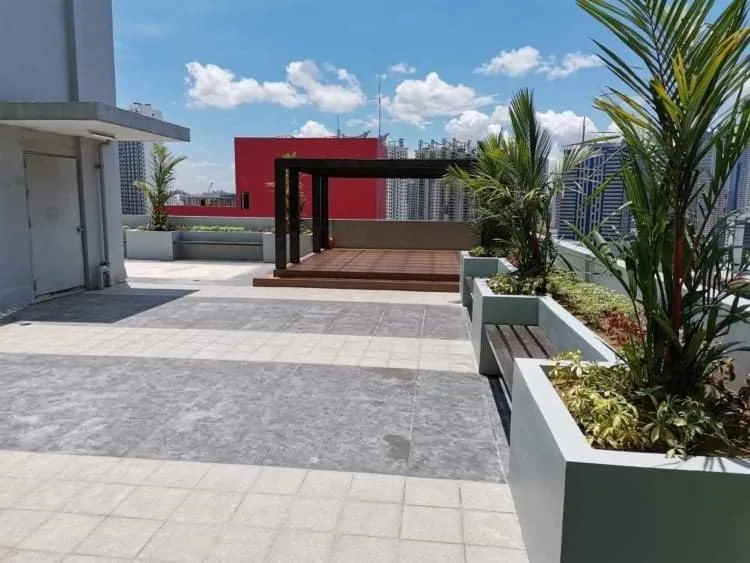 Patio in U607 Sunshine100 Netflix 65InchesTV Wifi Karaoke Swimming Pool