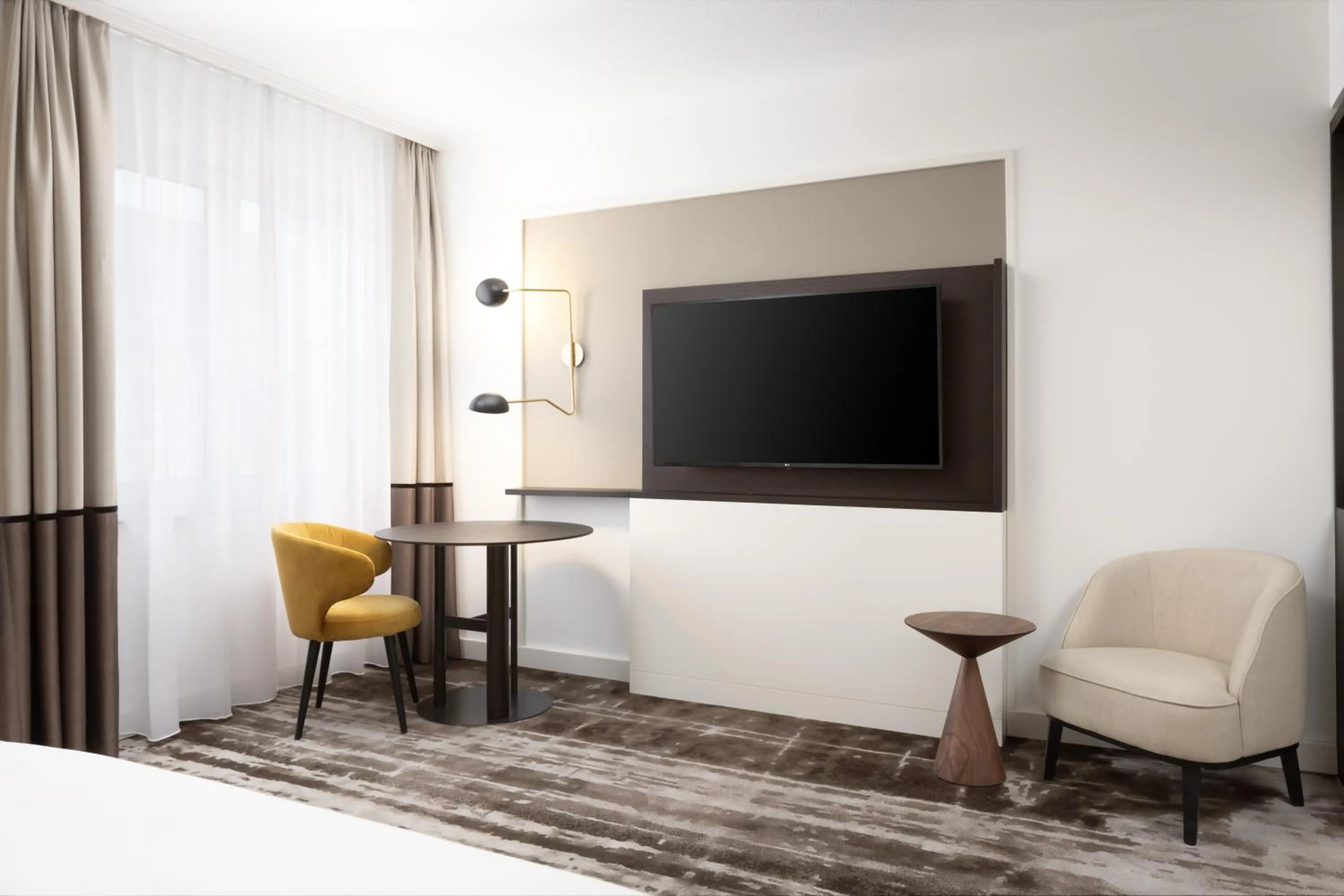 Bed in Hilton Heidelberg