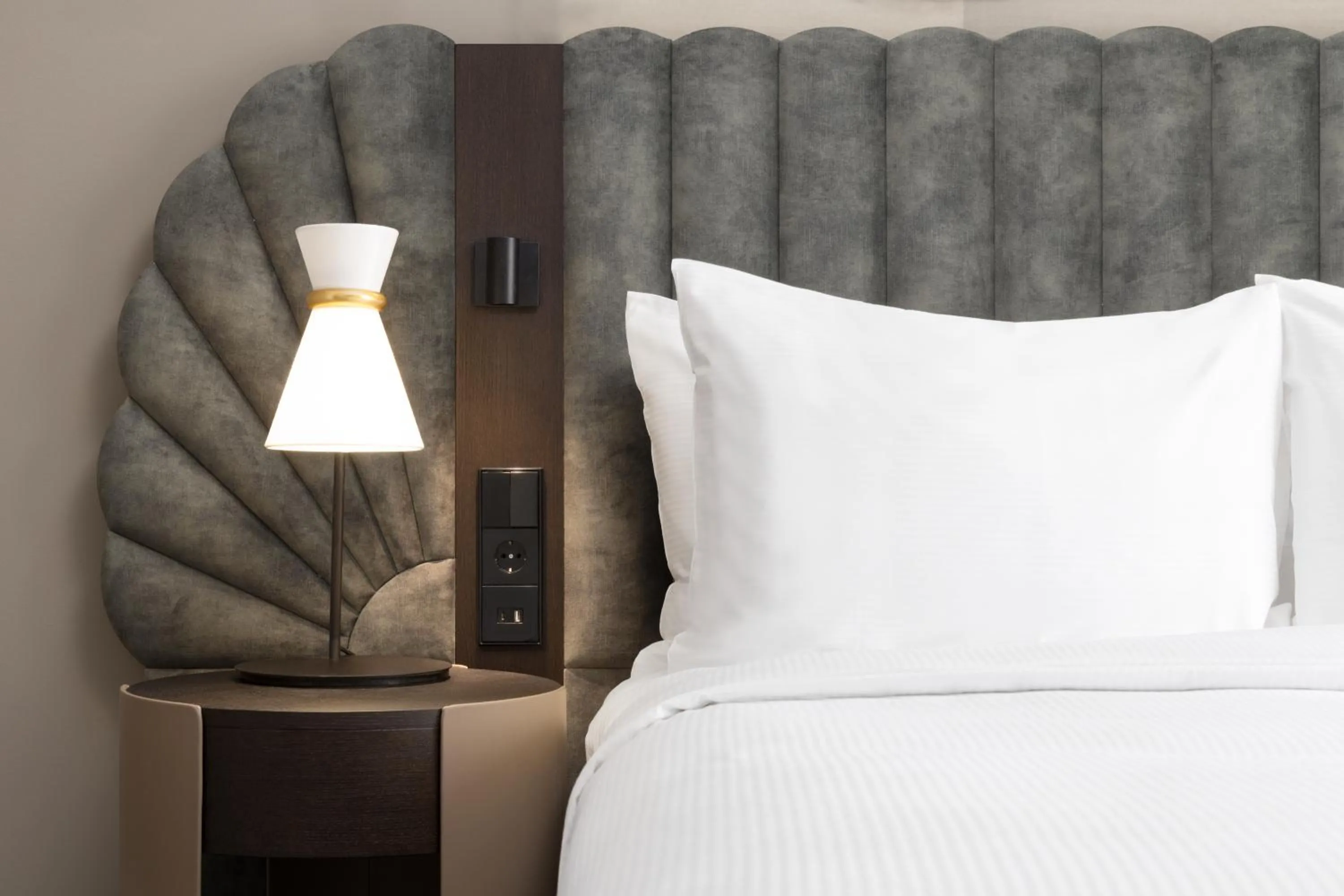 Bed in Hilton Heidelberg