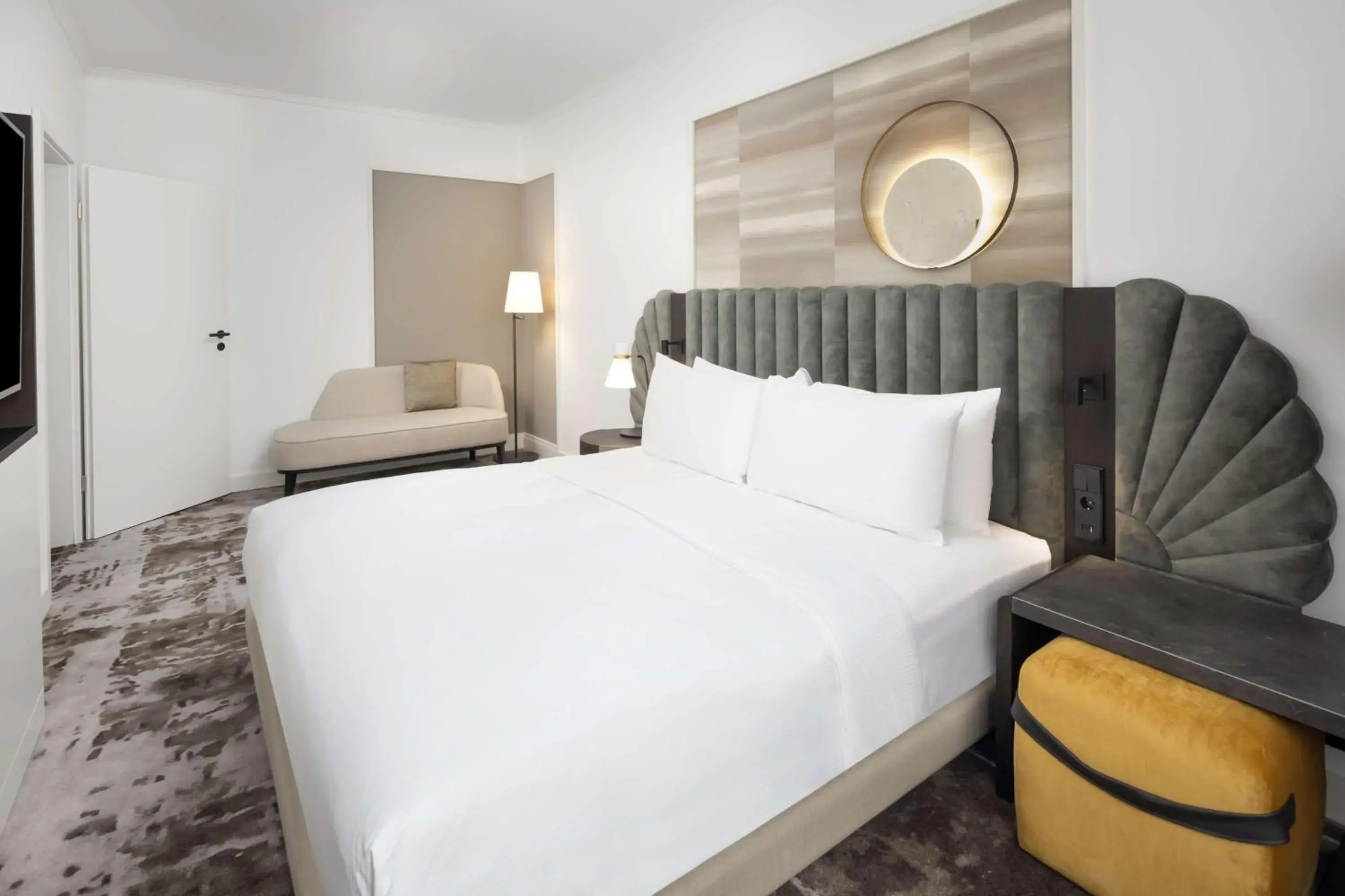 Bed in Hilton Heidelberg Bed in Hilton Heidelberg