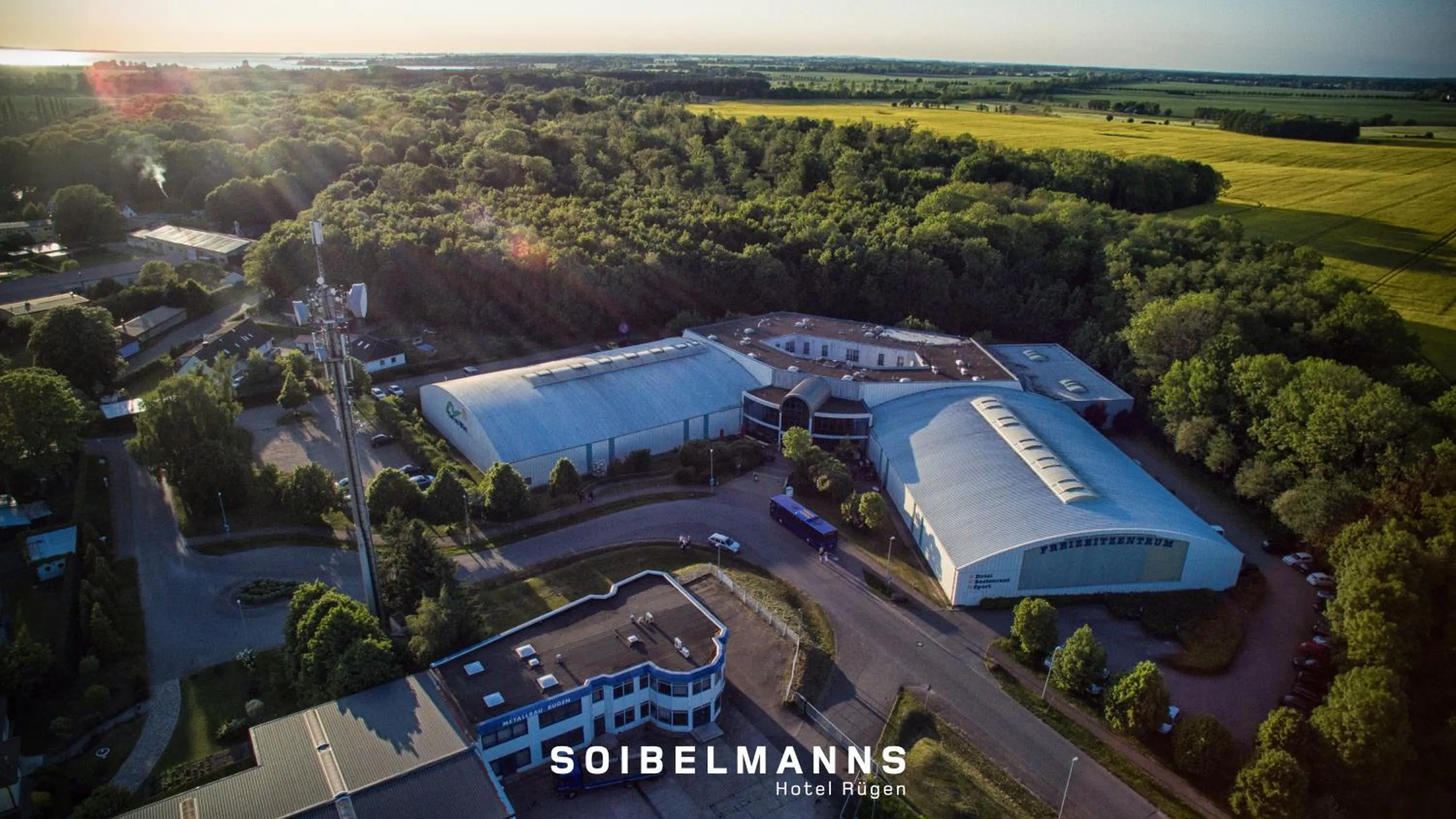 Bird's eye view in Soibelmanns Hotel Rügen