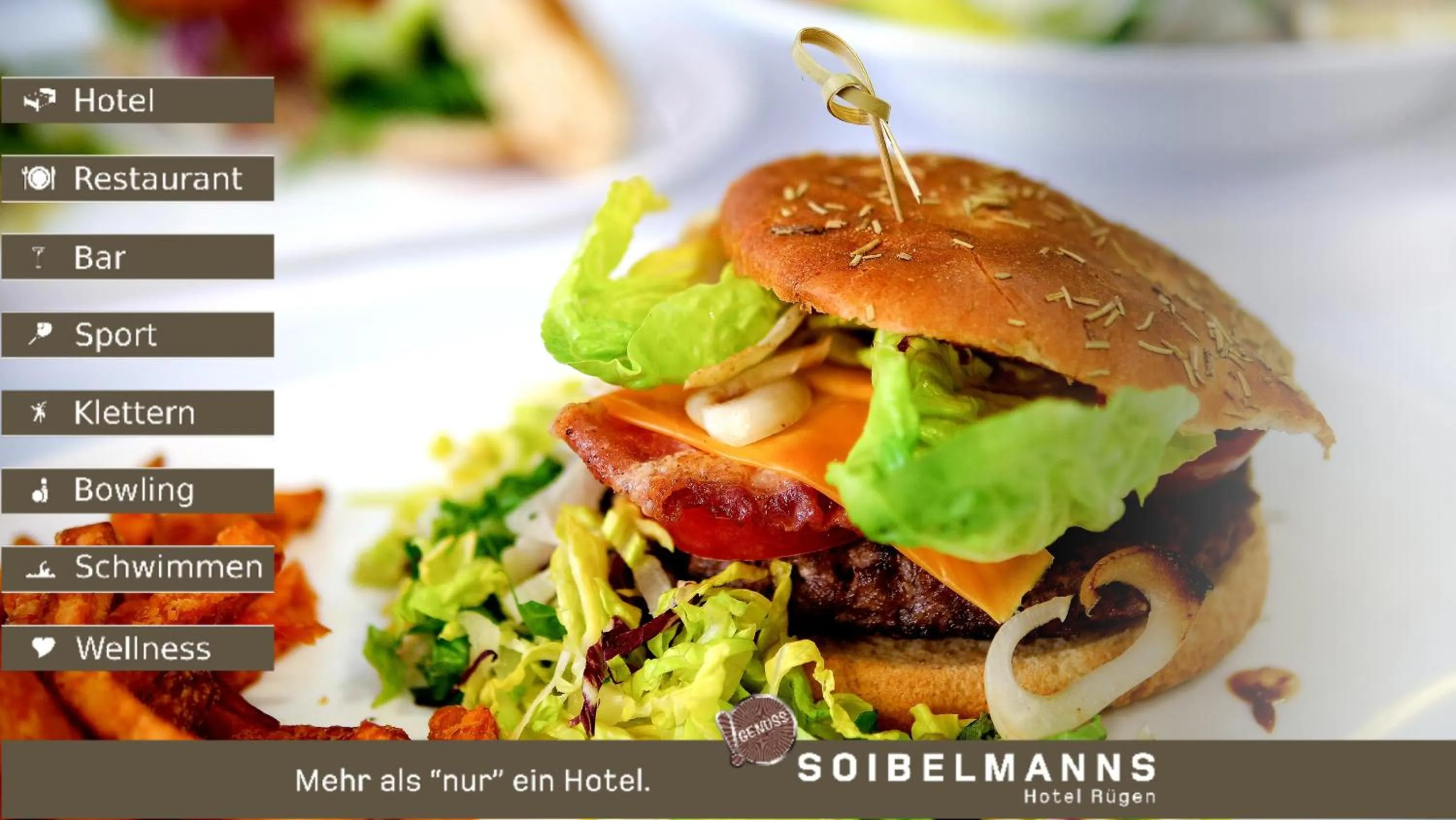 Meals in Soibelmanns Hotel Rügen