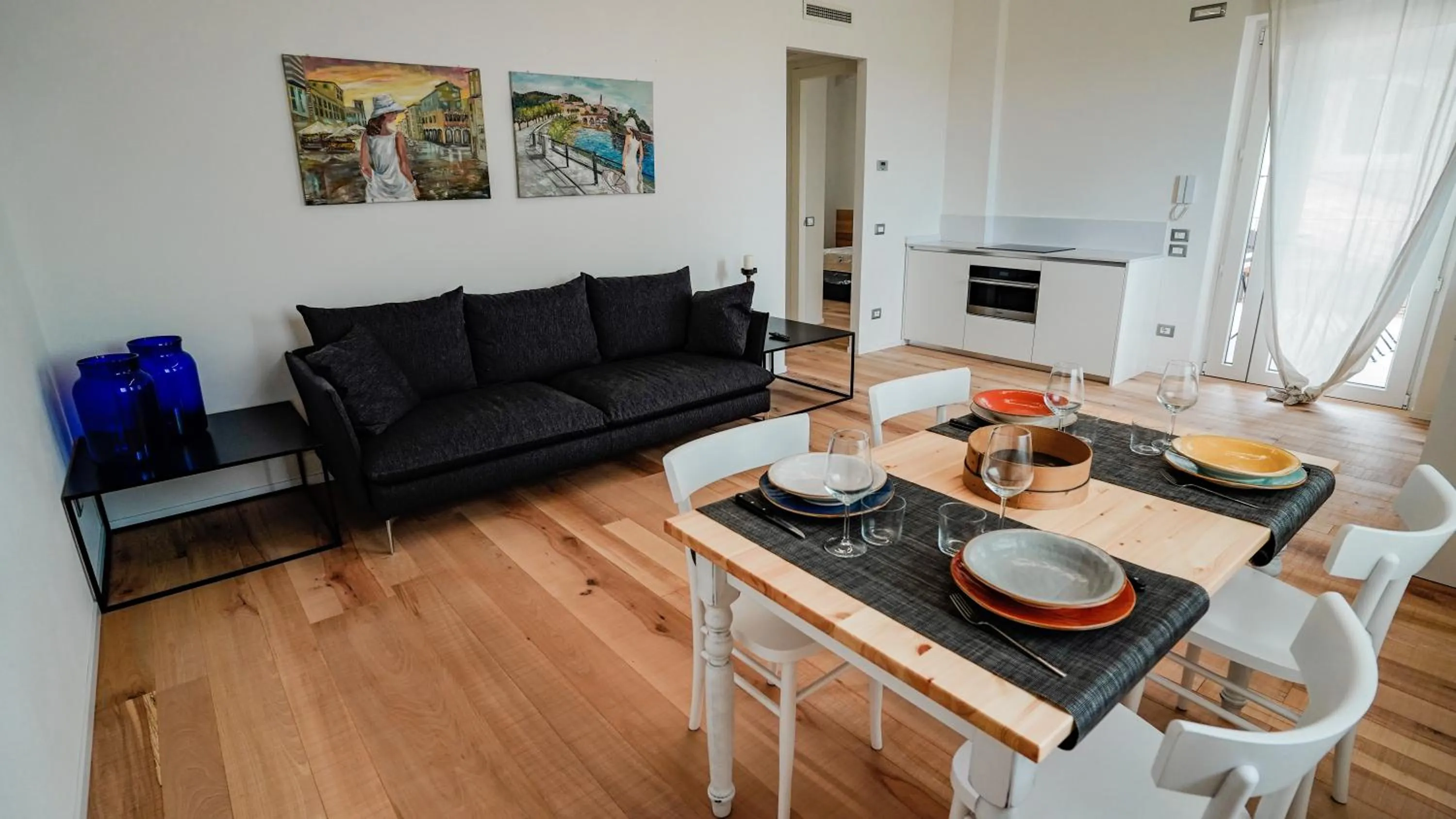 Living room in Casa Olivi Apartments