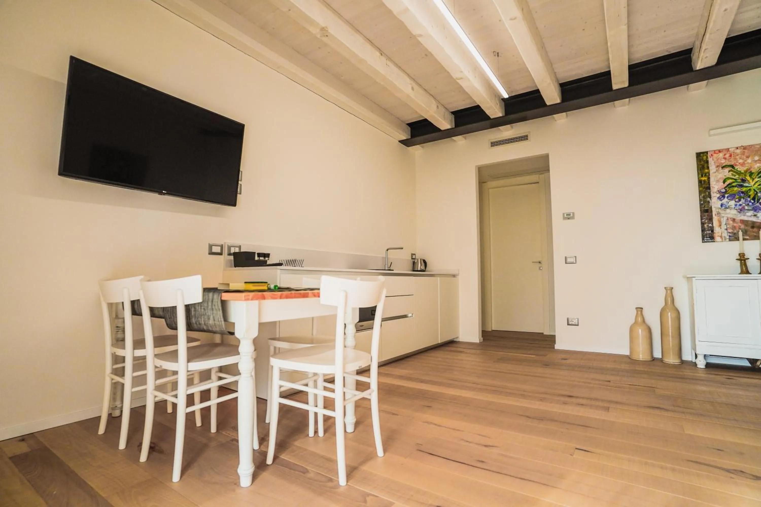 TV and multimedia in Casa Olivi Apartments