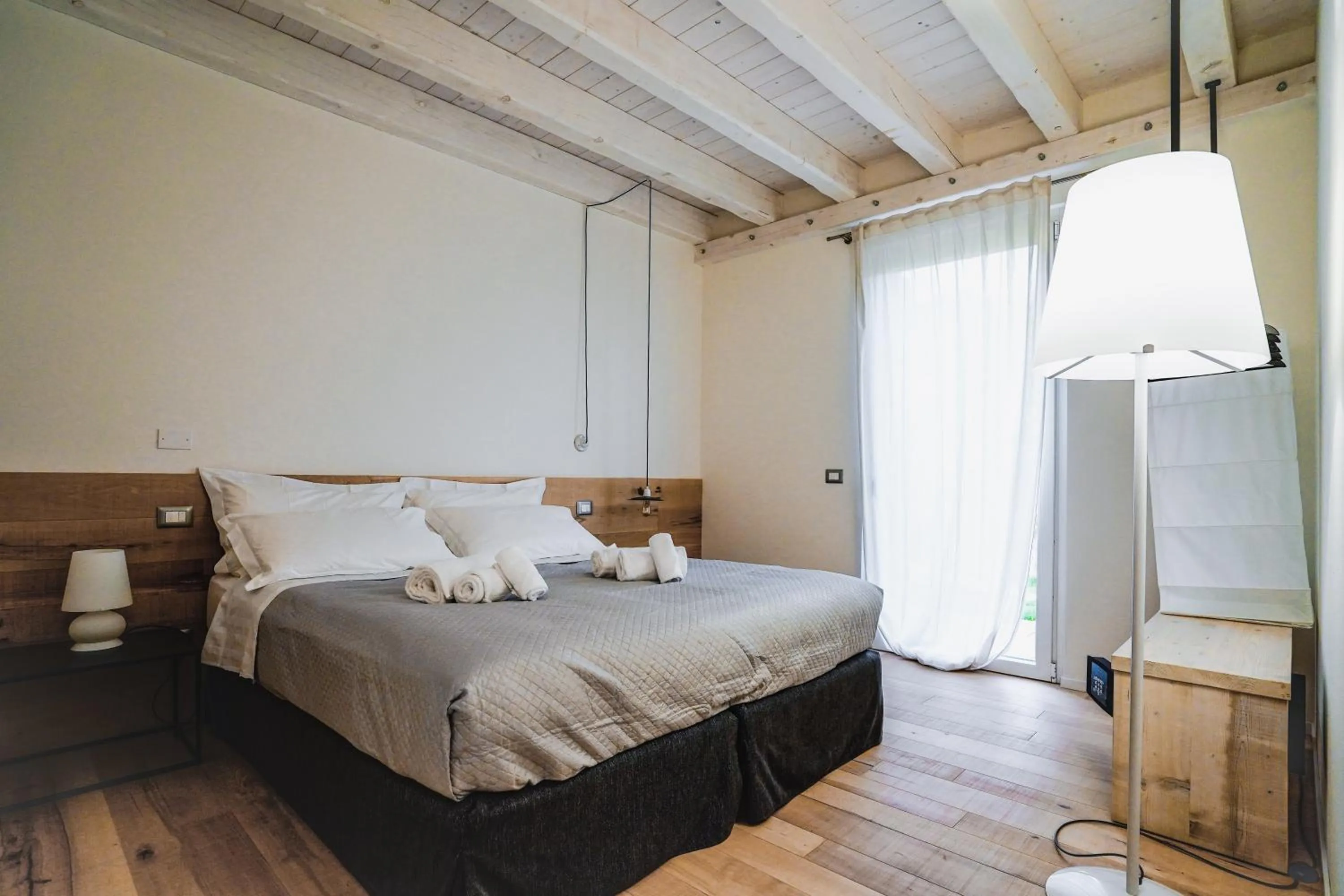 Bedroom, Bed in Casa Olivi Apartments