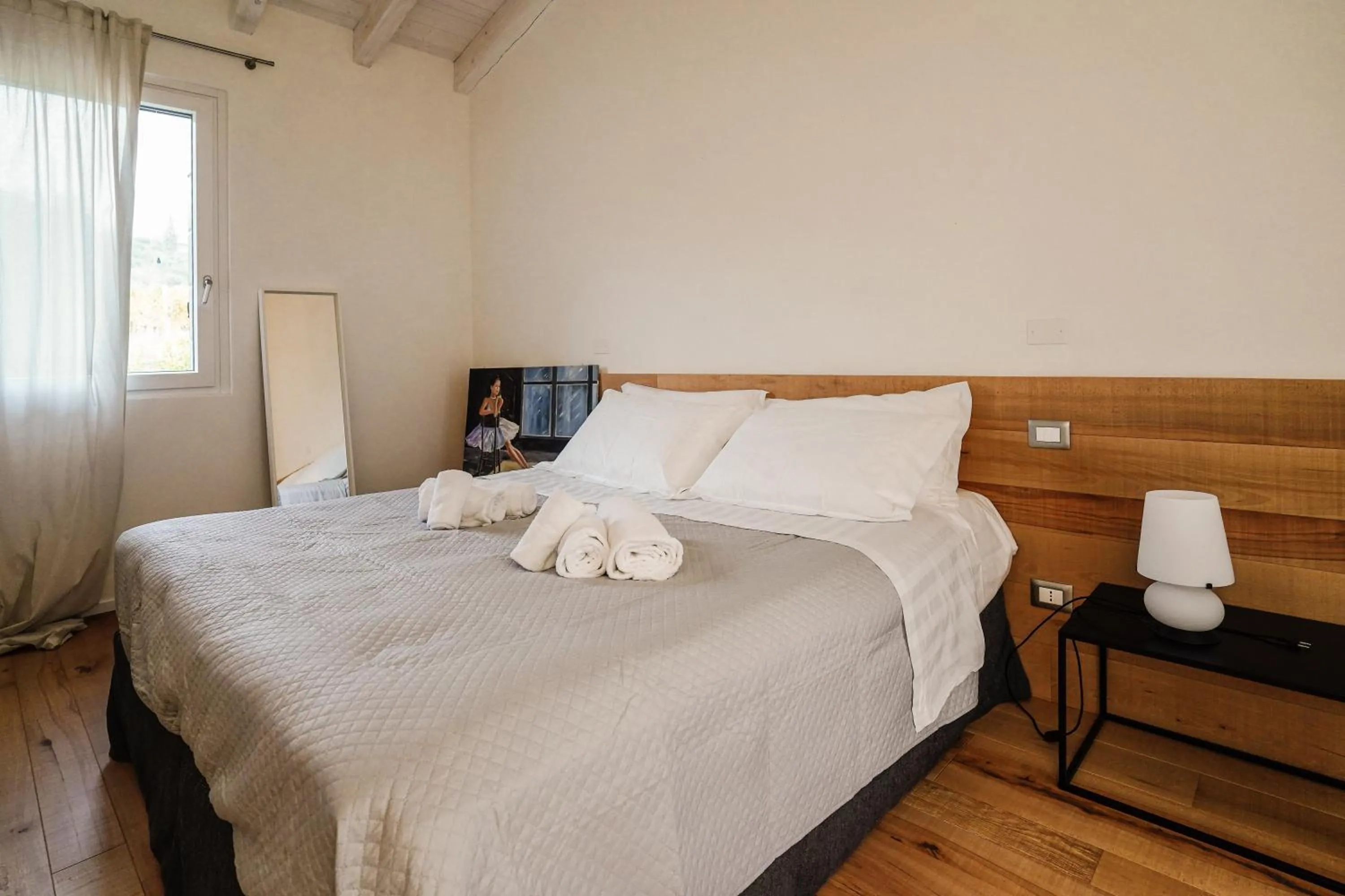 Bedroom, Bed in Casa Olivi Apartments