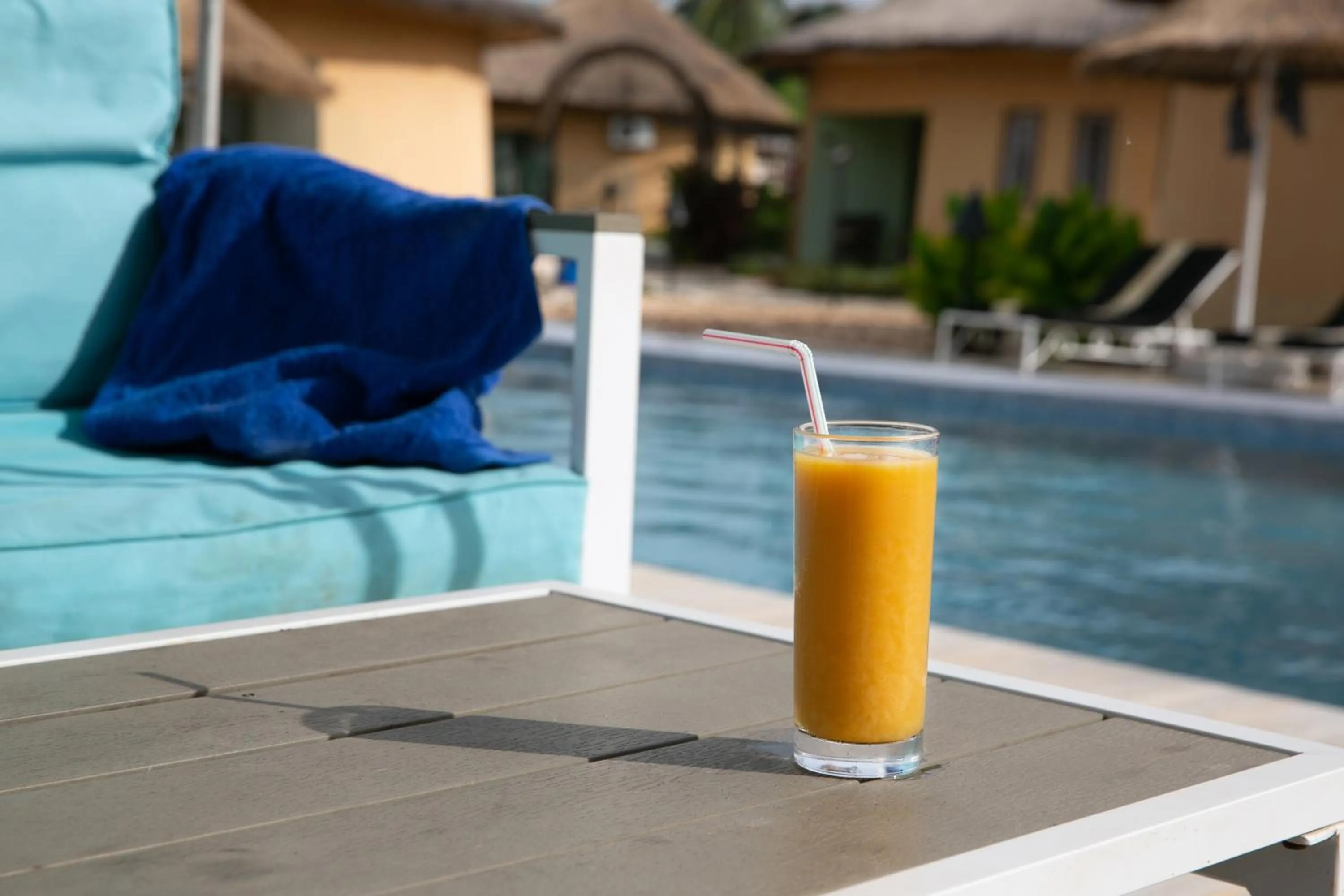Swimming pool in Bamboo Village Resort