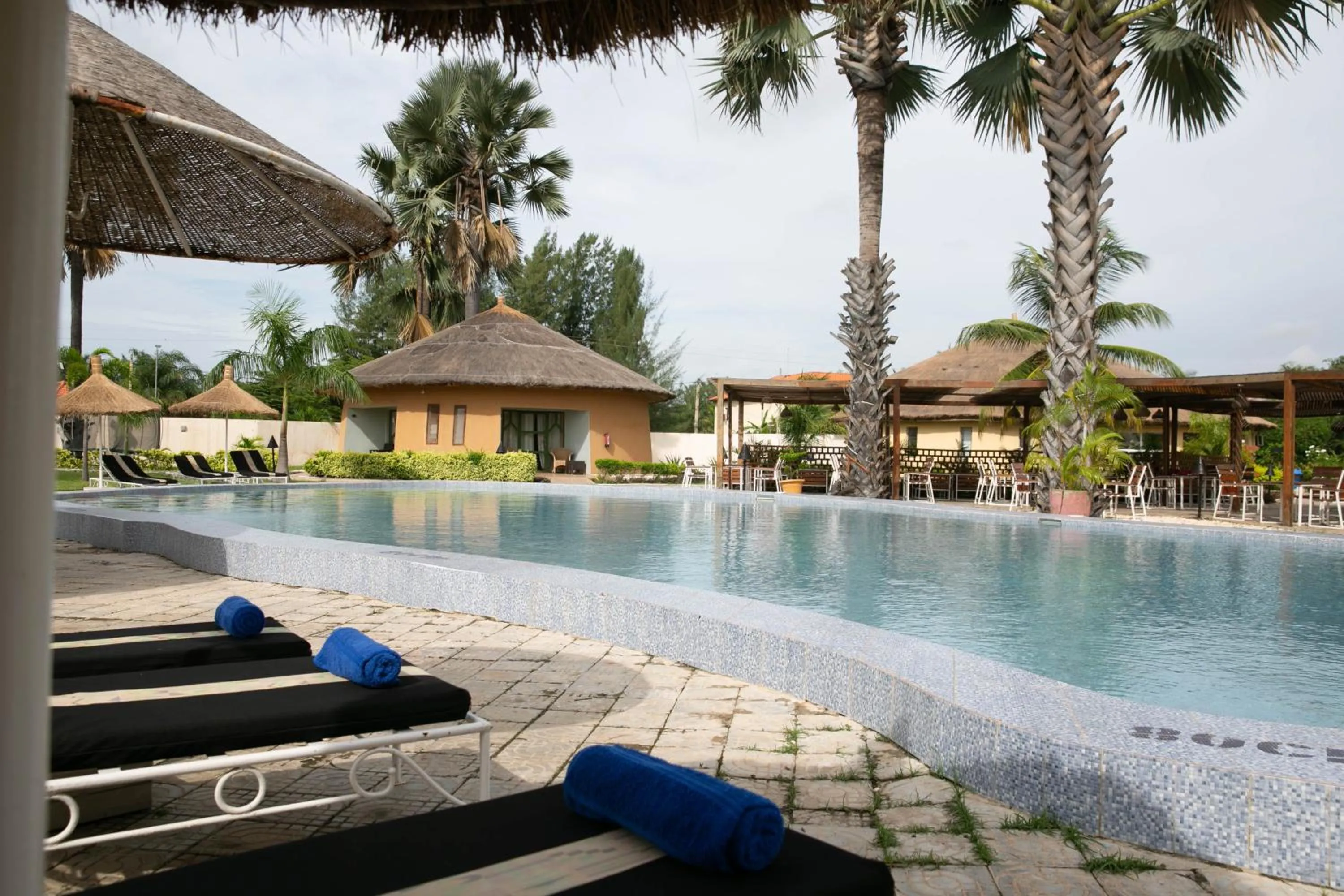 Swimming pool in Bamboo Village Resort