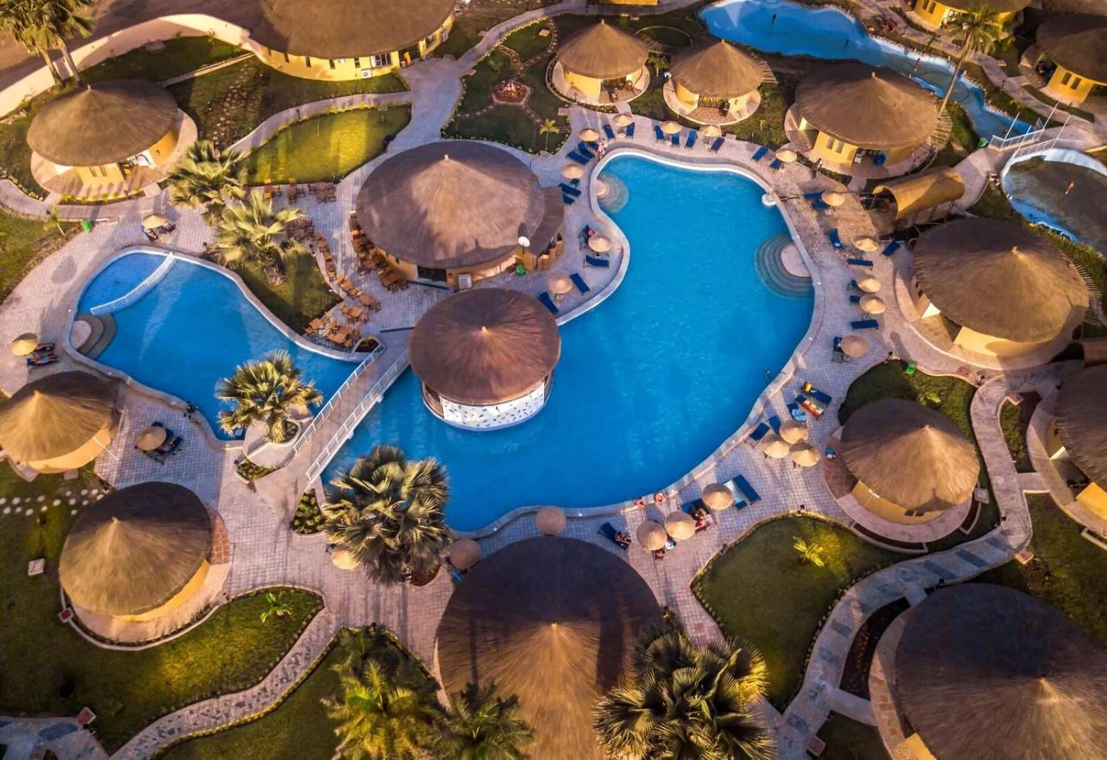 Bird's eye view in Bamboo Village Resort