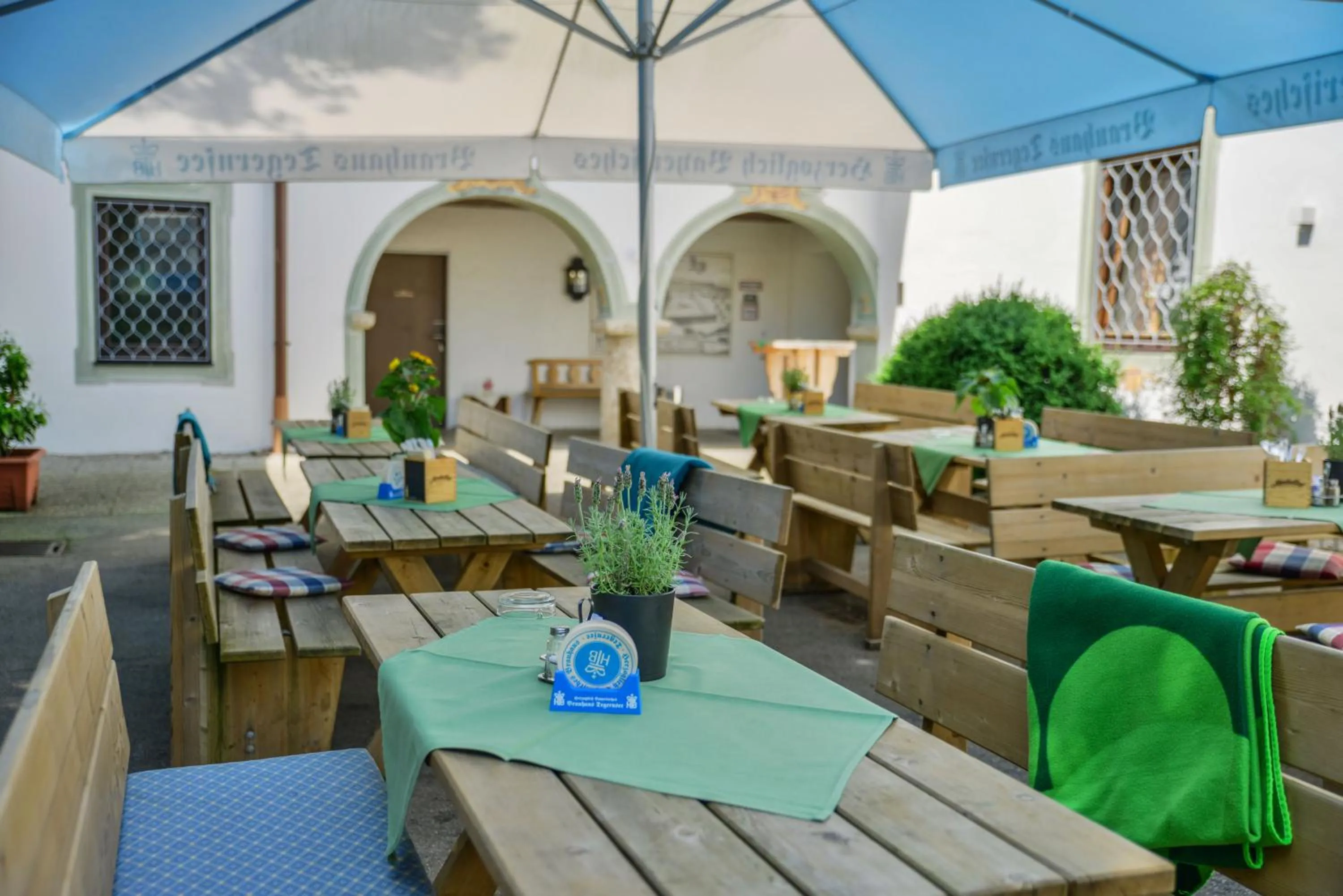 Garden in Hotel Alter Wirt