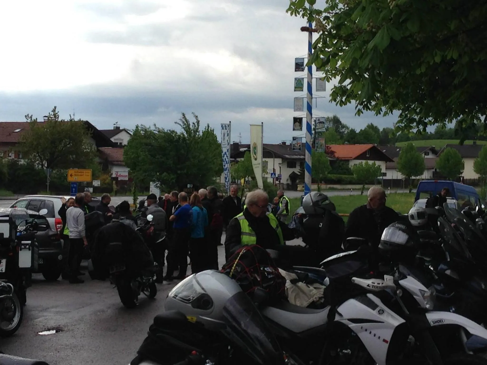 group of guests in Hotel Alter Wirt