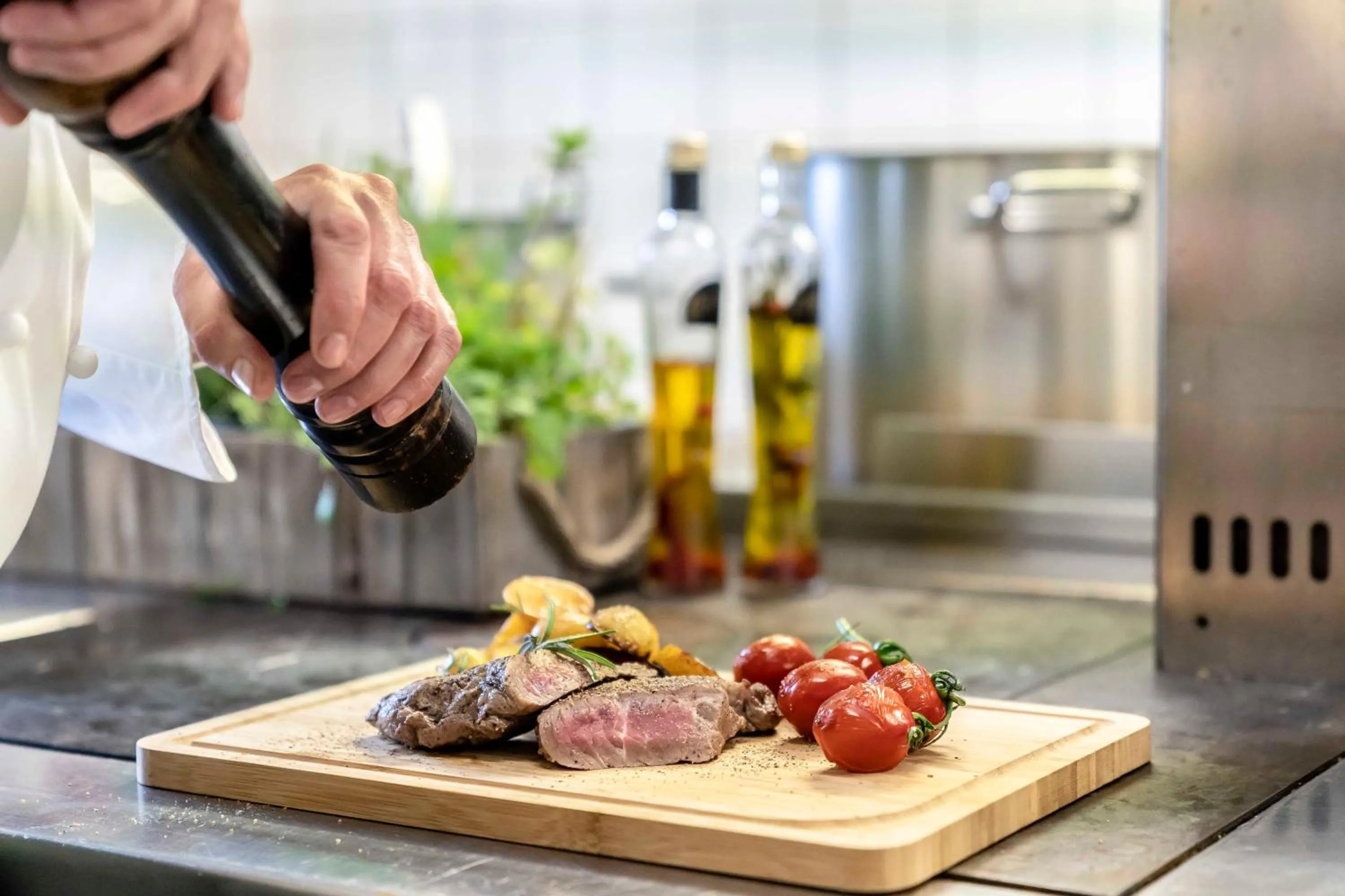 Food and drinks in Hotel Alter Wirt