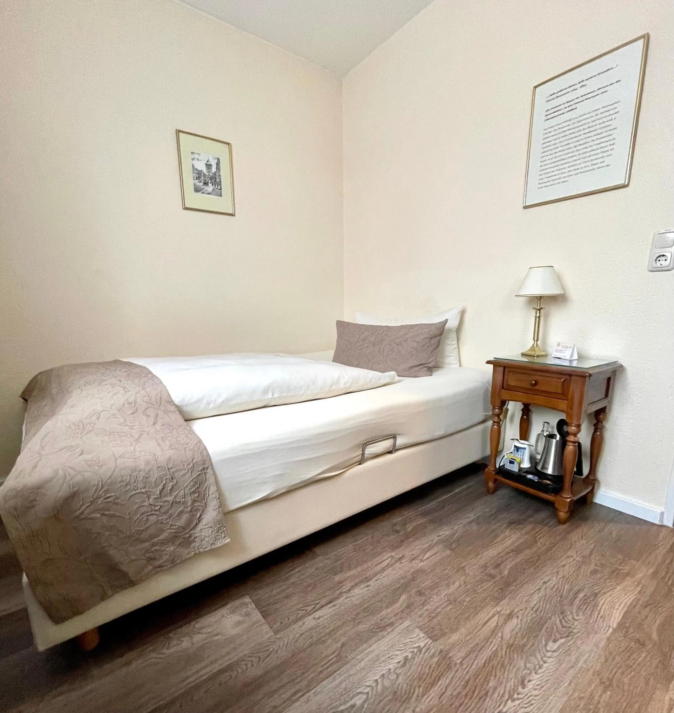 Bed in TOP CityLine Klassik Altstadt Hotel Lübeck