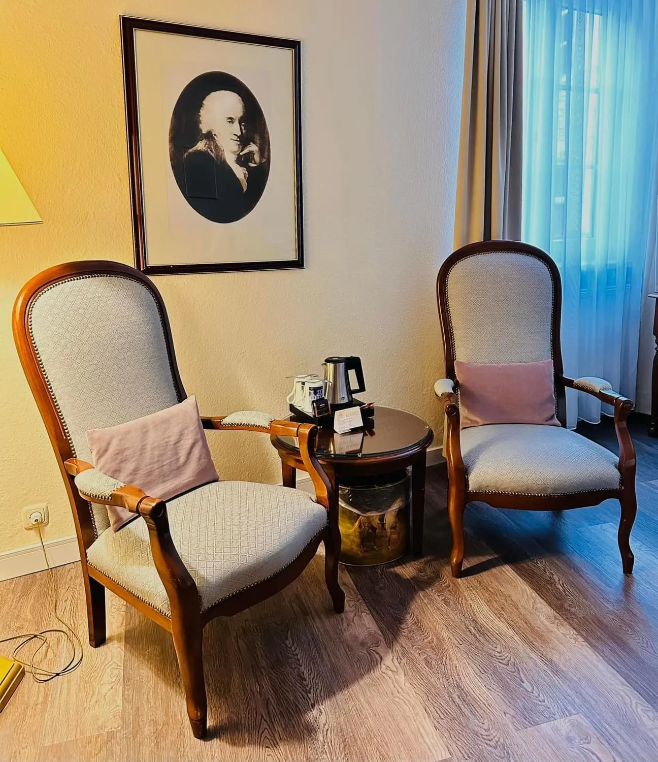 Seating area in TOP CityLine Klassik Altstadt Hotel Lübeck