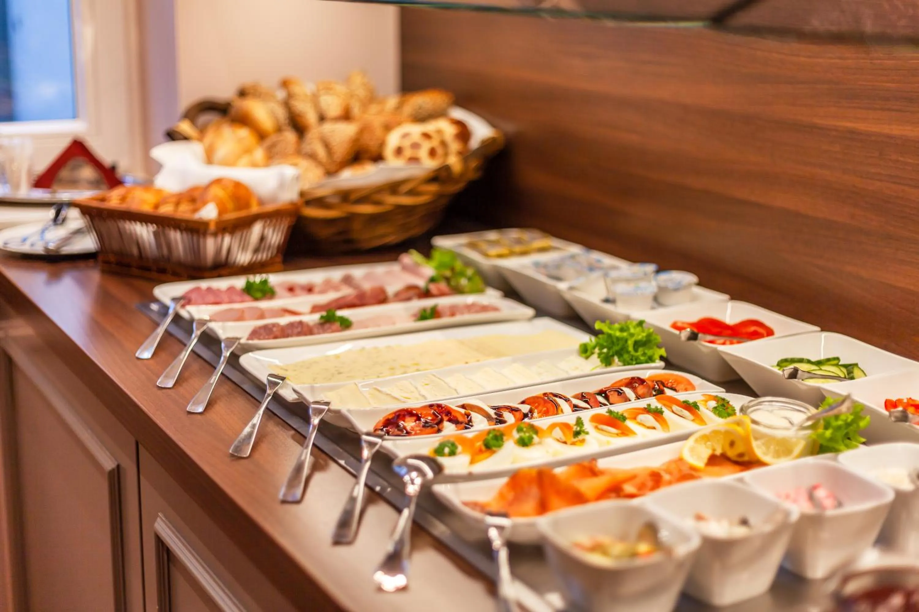 Buffet breakfast in TOP CityLine Klassik Altstadt Hotel Lübeck